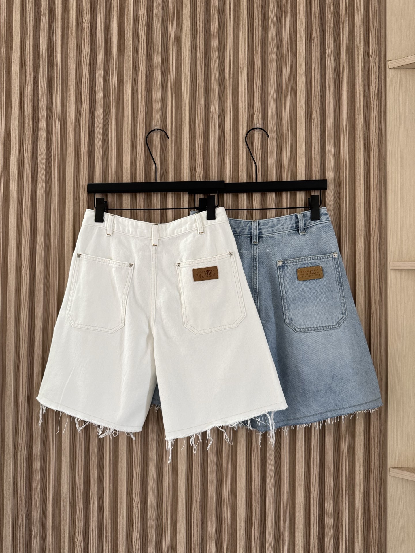 MM6 Denim Cargo Shorts - Distressed, High-Waisted, Five-Pocket Design 5 i1745048362711 1216 0 5