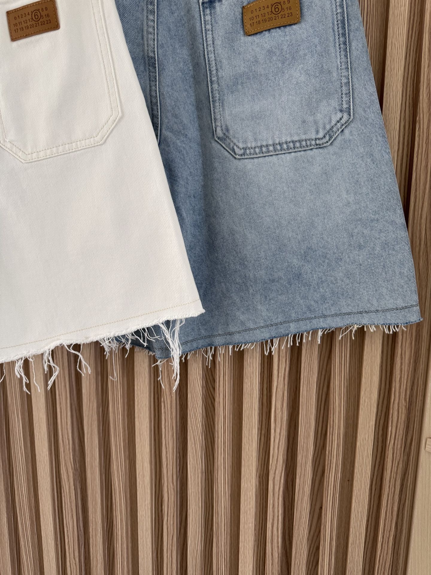 MM6 Denim Cargo Shorts - Distressed, High-Waisted, Five-Pocket Design 10 i1745048364573 2209 0 4