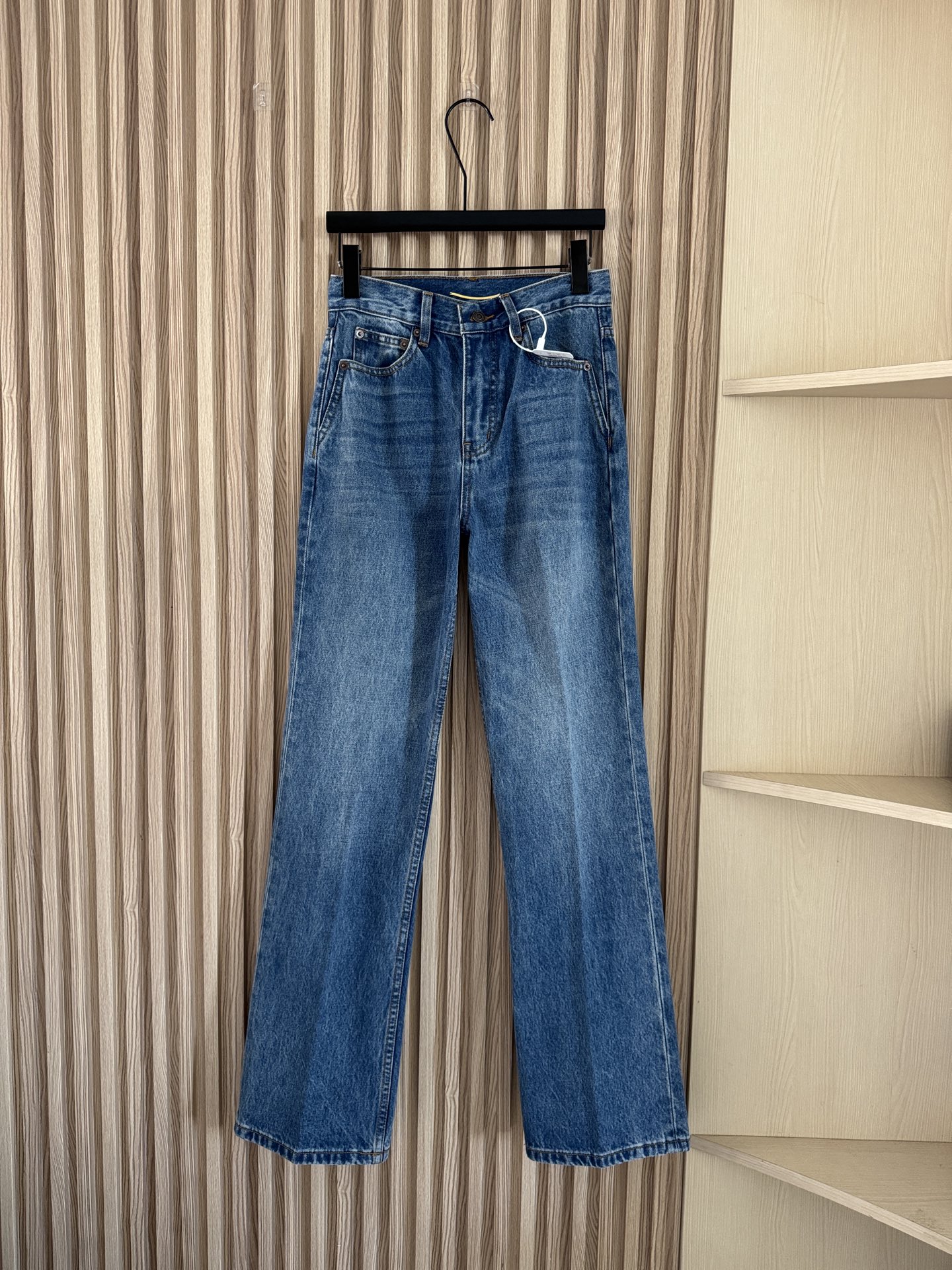 Saint Laurent Blue Flared Jeans
