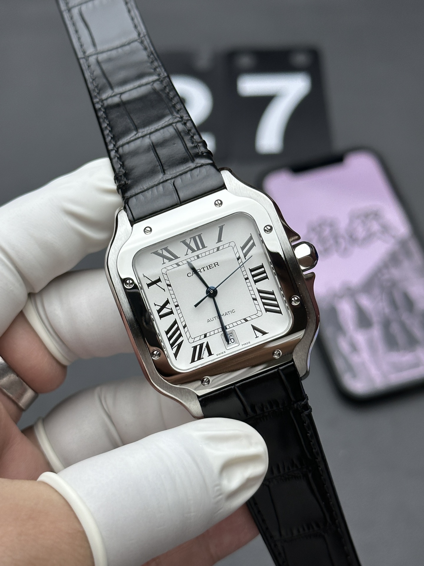 Cartier 卡地亚 山度士 发货