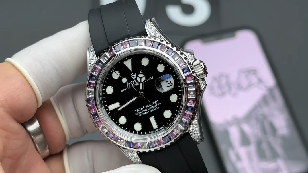 Rolex JVS 钻圈游艇 发货