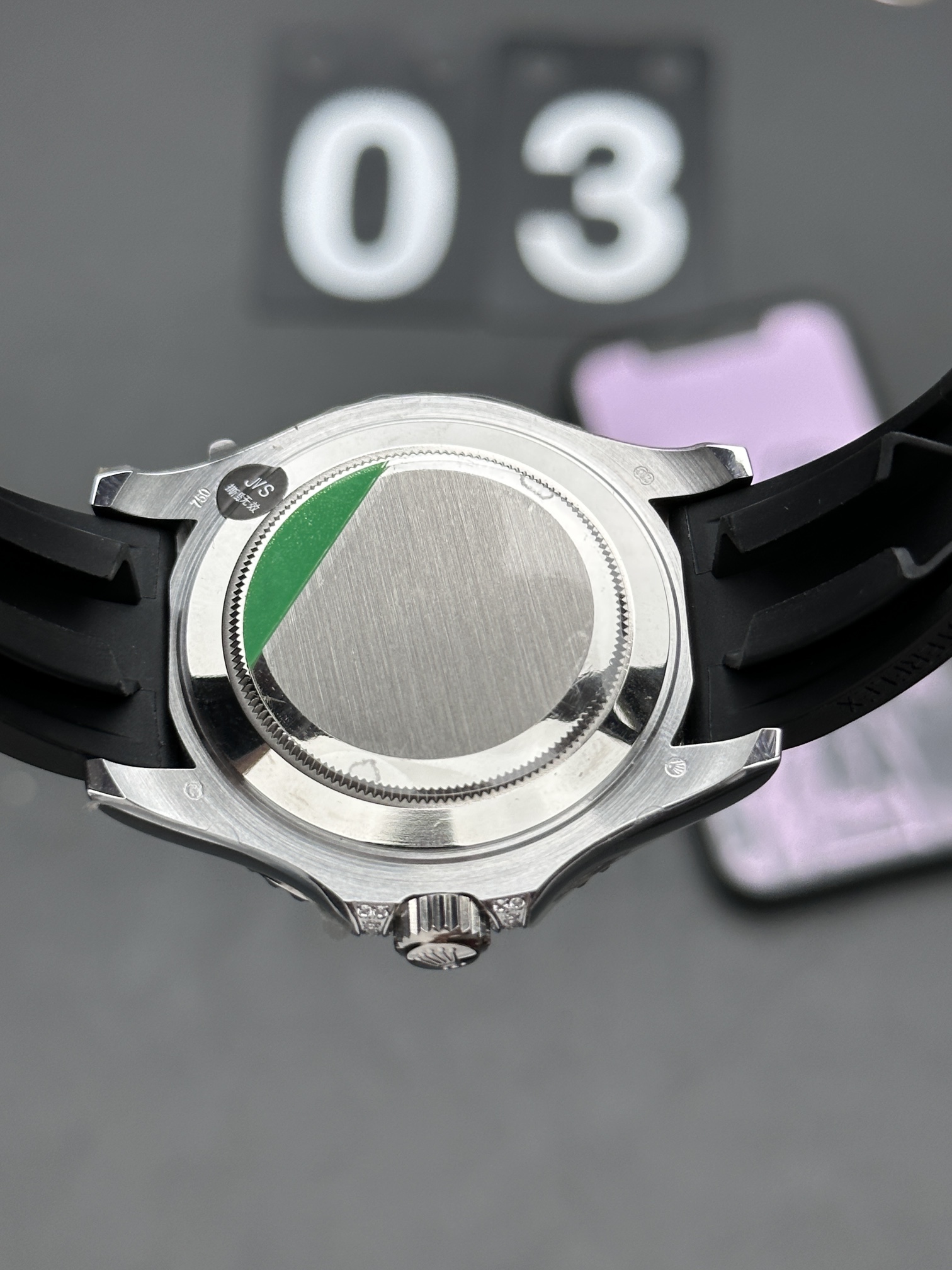 Rolex JVS 钻圈游艇 发货