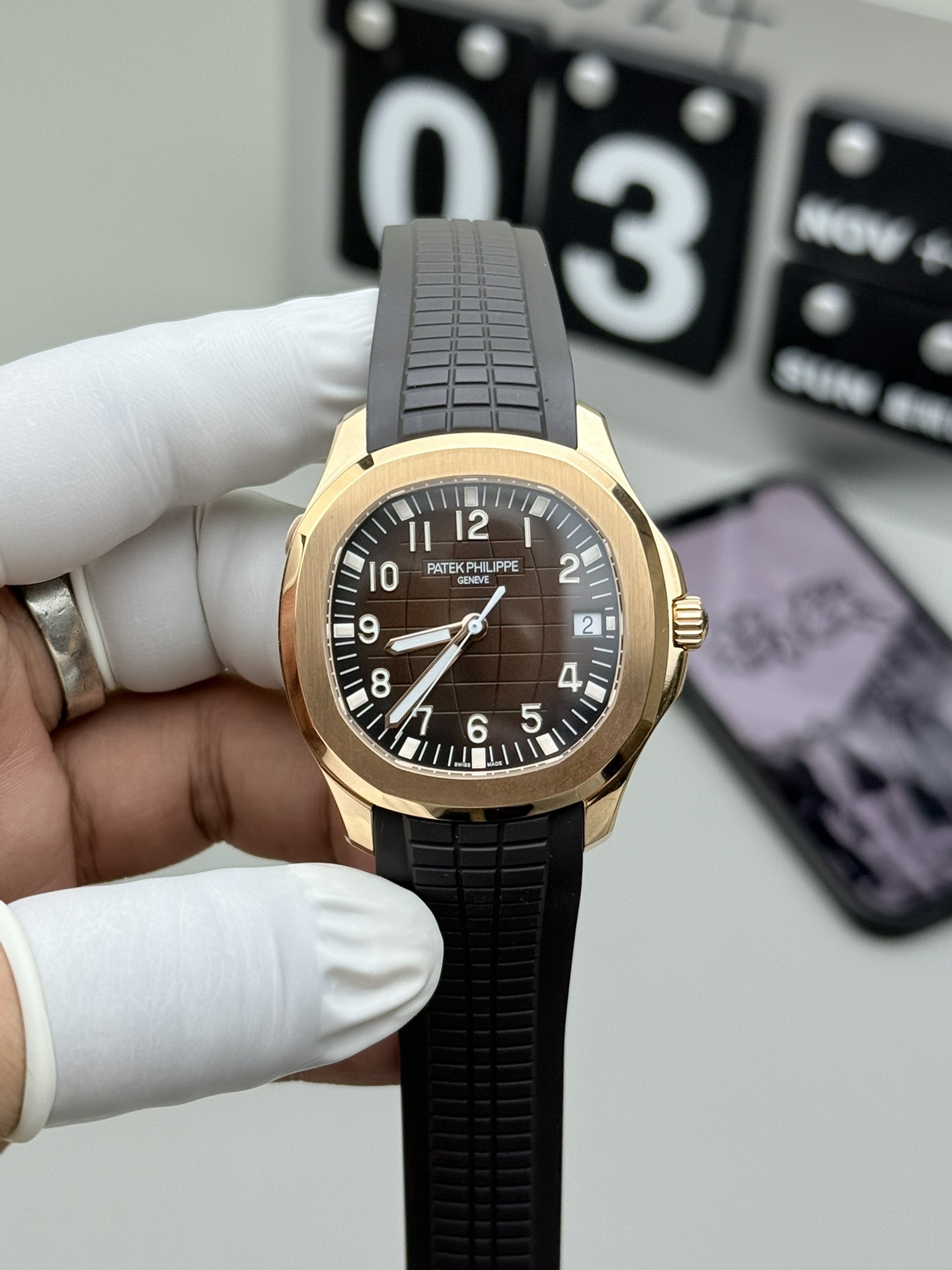 Patek Philippe 3K 玫瑰金手雷 发货