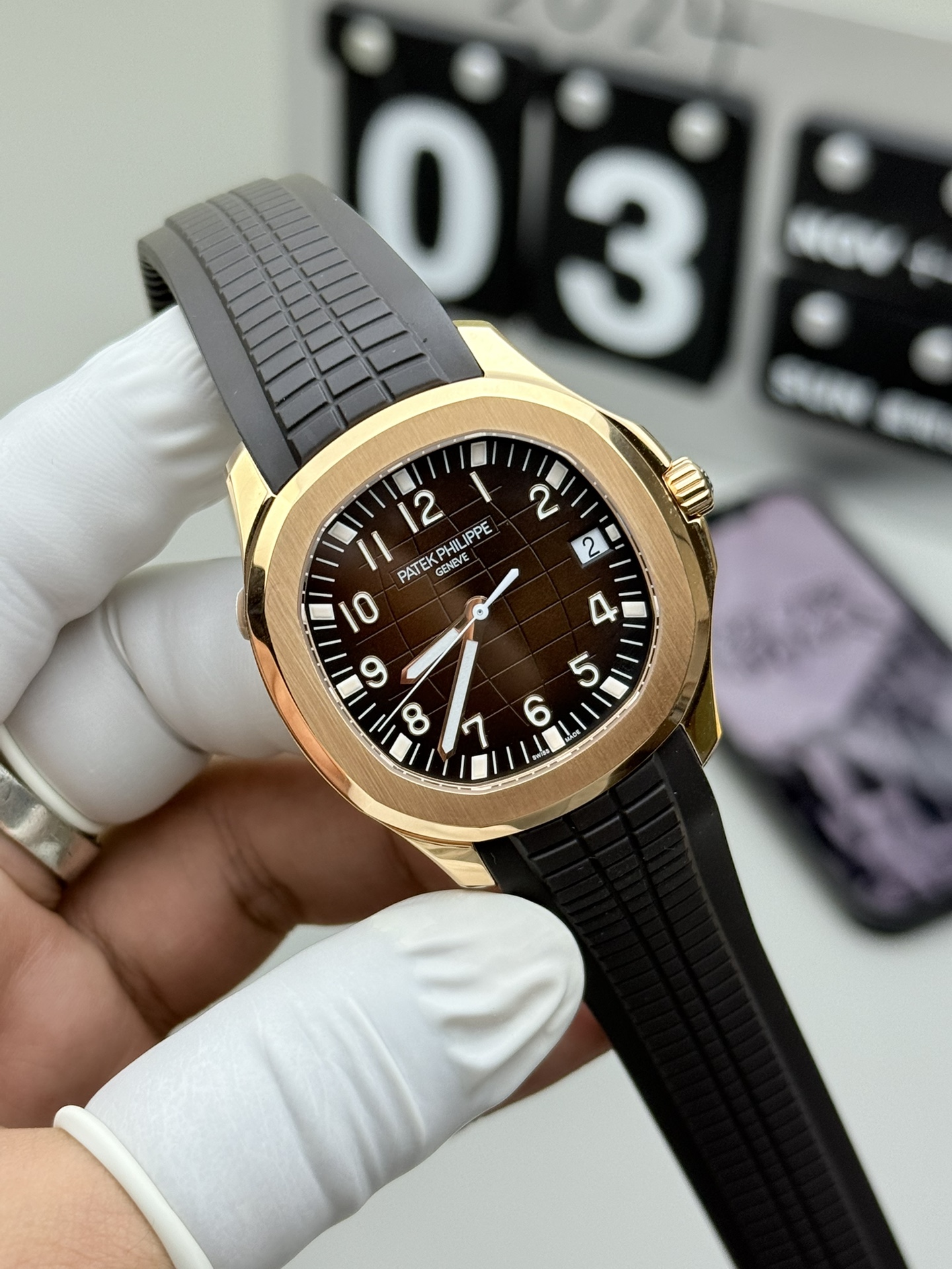 Patek Philippe 3K 玫瑰金手雷 发货