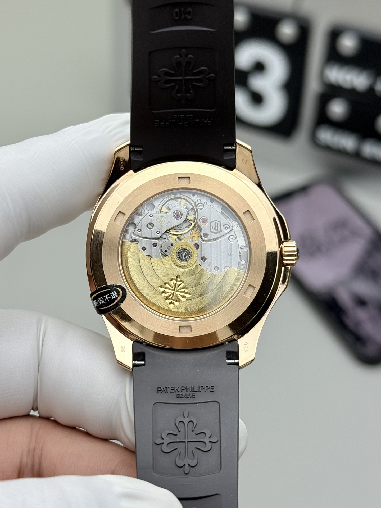 Patek Philippe 3K 玫瑰金手雷 发货