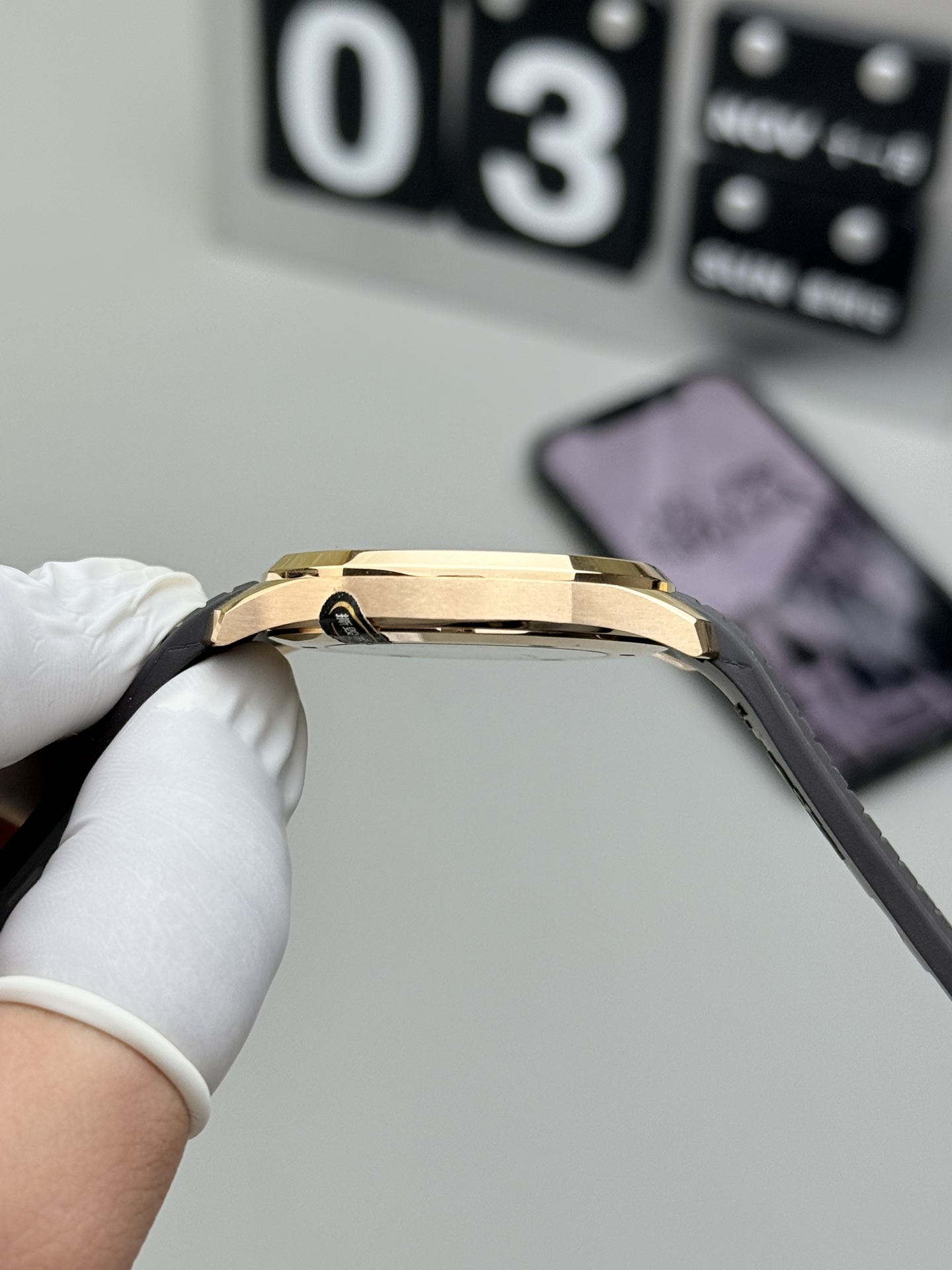 Patek Philippe 3K 玫瑰金手雷 发货