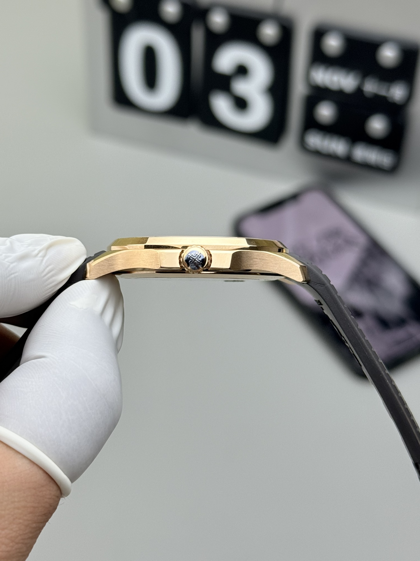 Patek Philippe 3K 玫瑰金手雷 发货