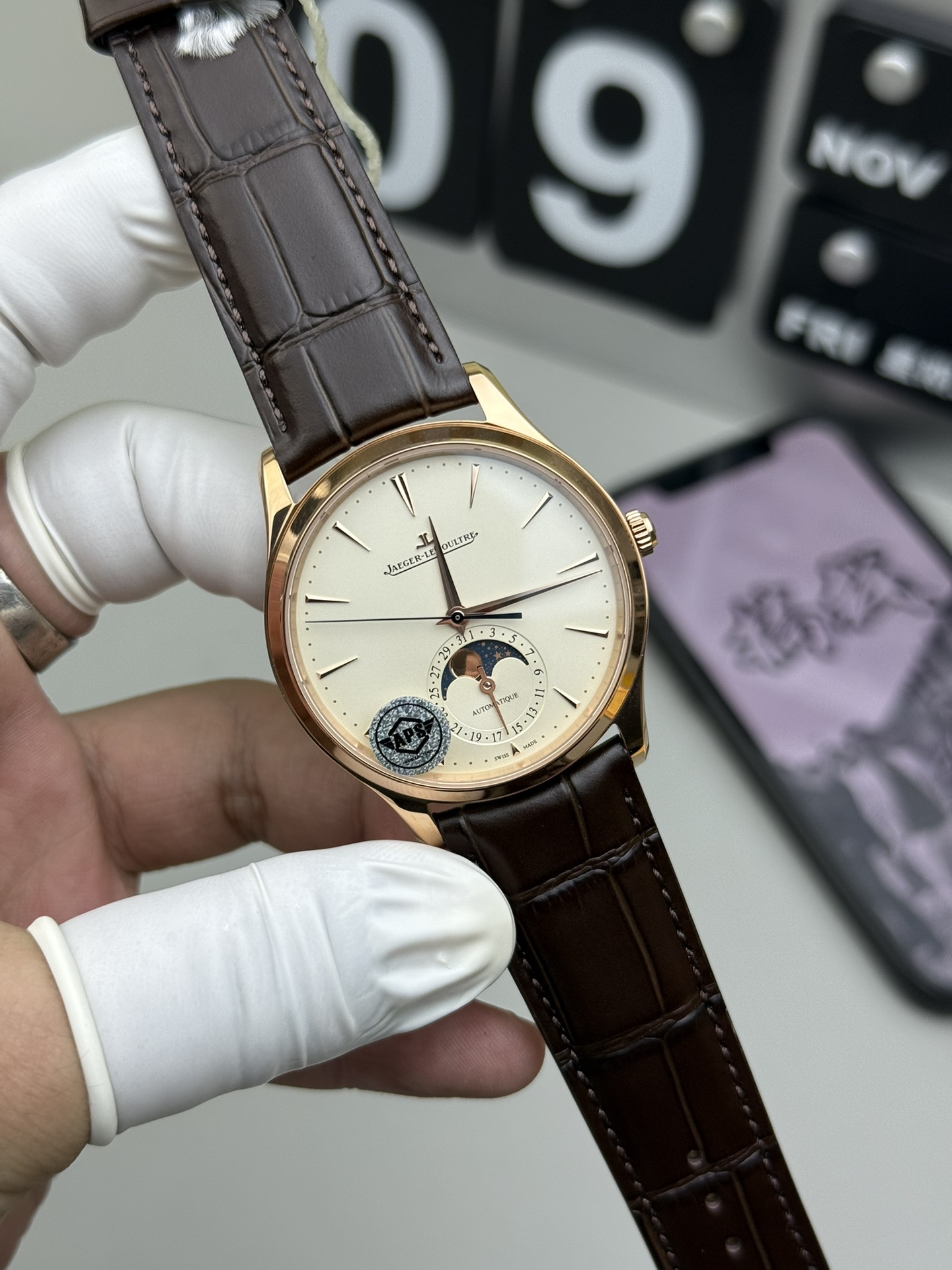 Audemars Piguet APS 玫瑰金月相大师