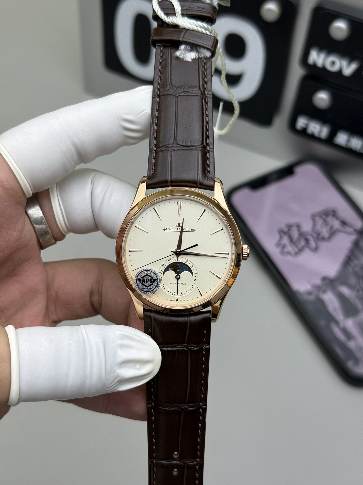 Audemars Piguet APS 玫瑰金月相大师