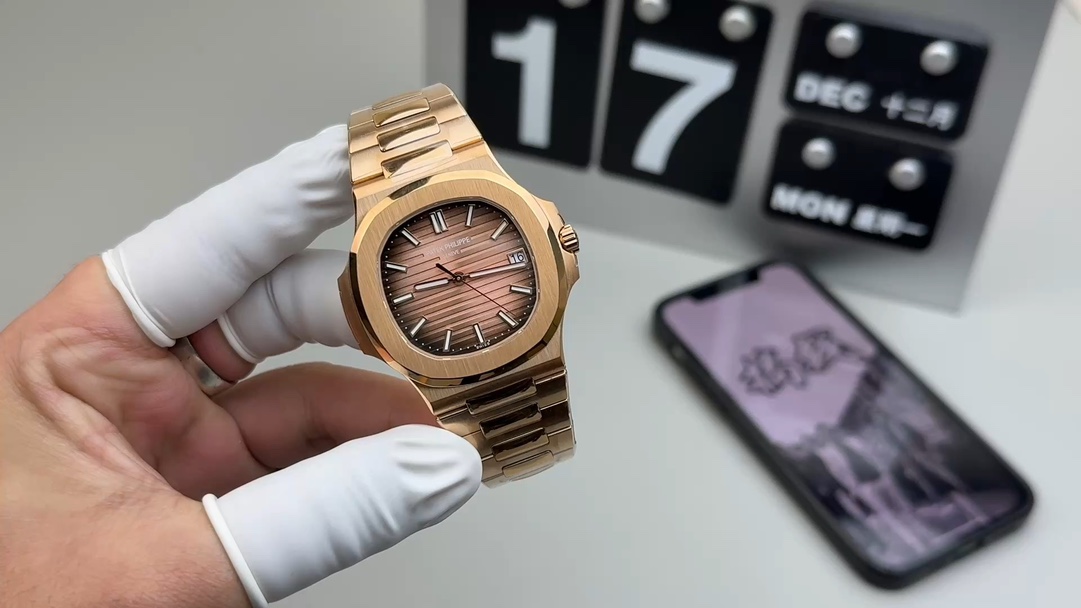 Patek Philippe 3K 玫瑰金鹦鹉螺