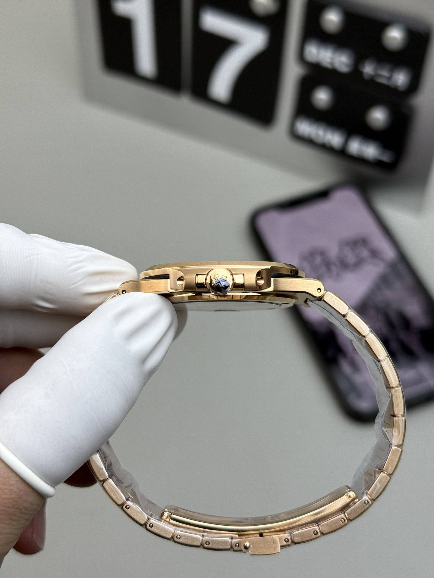 Patek Philippe 3K 玫瑰金鹦鹉螺