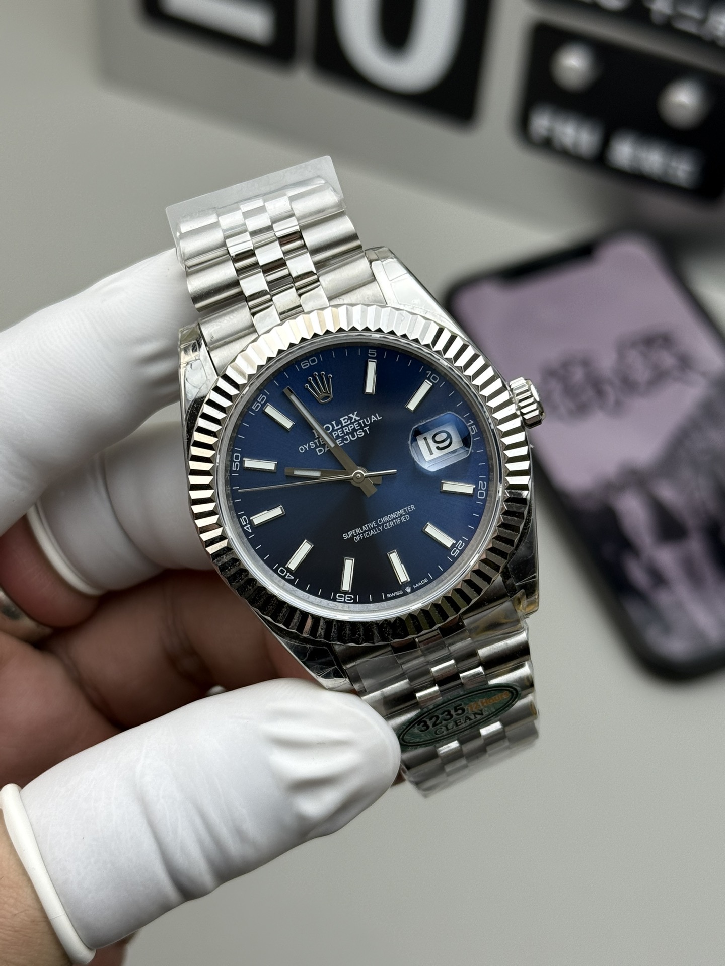 Rolex 分C 3235机蓝日志