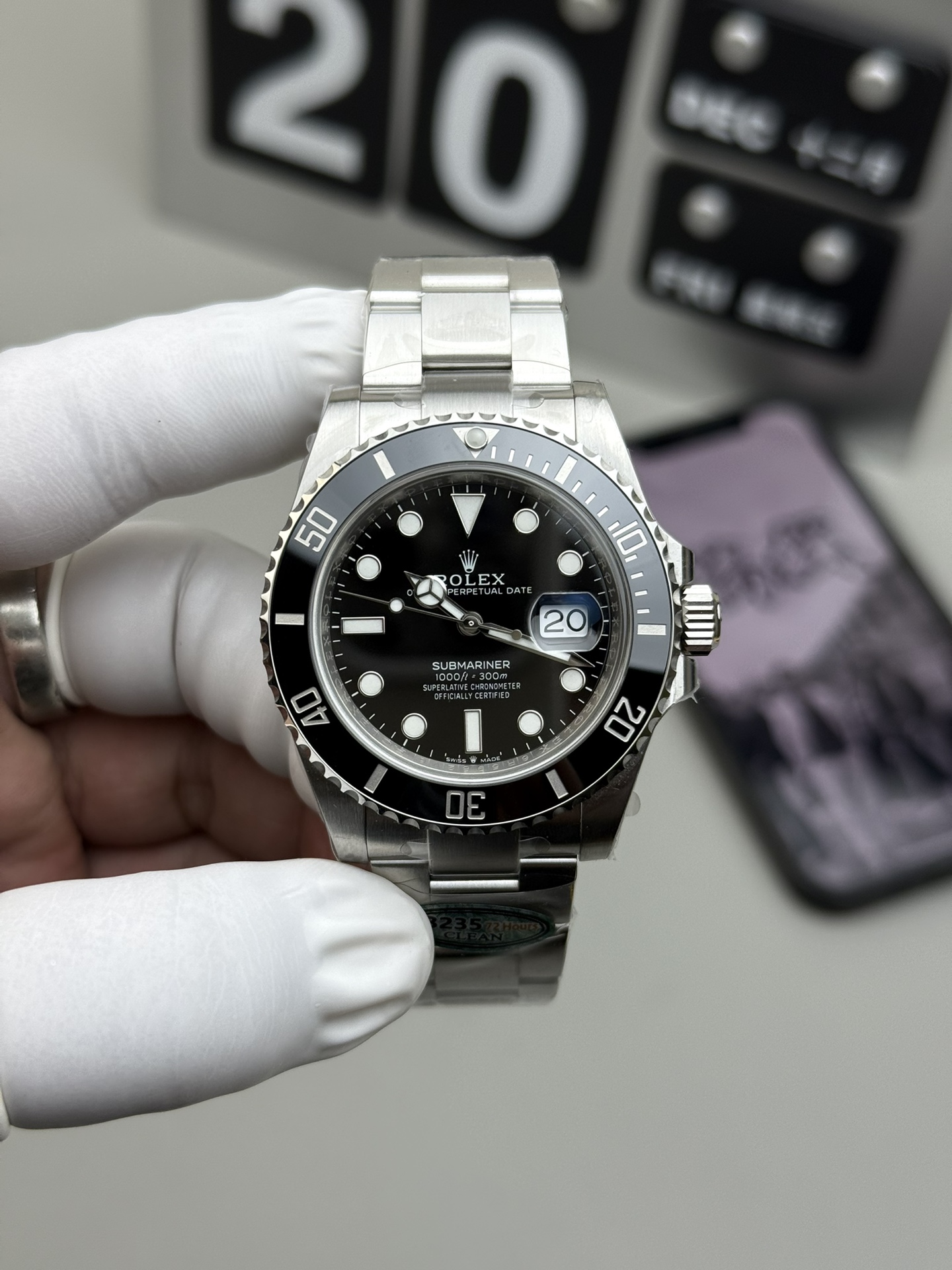Rolex C 黑水鬼3235机