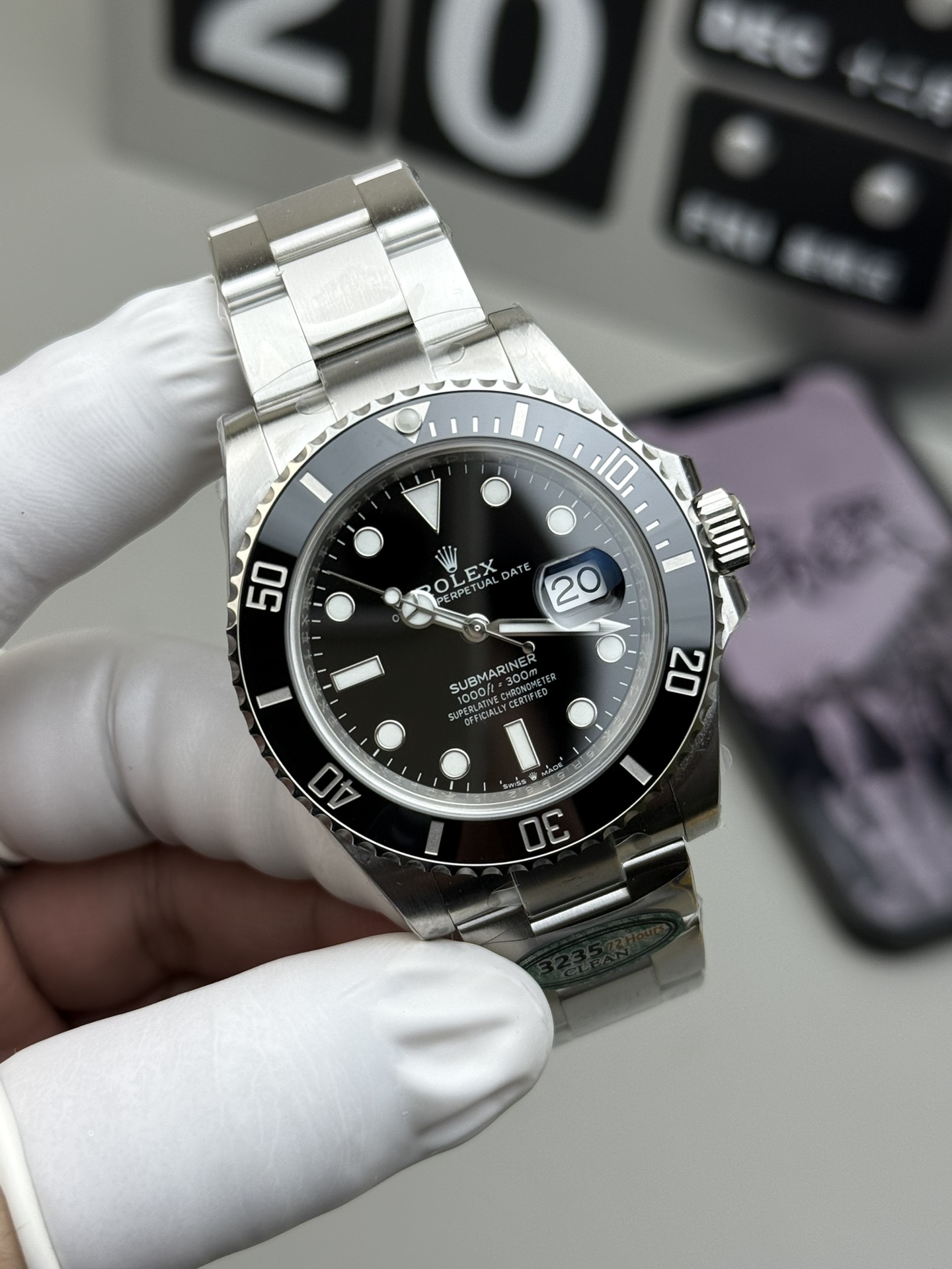 Rolex C 黑水鬼3235机