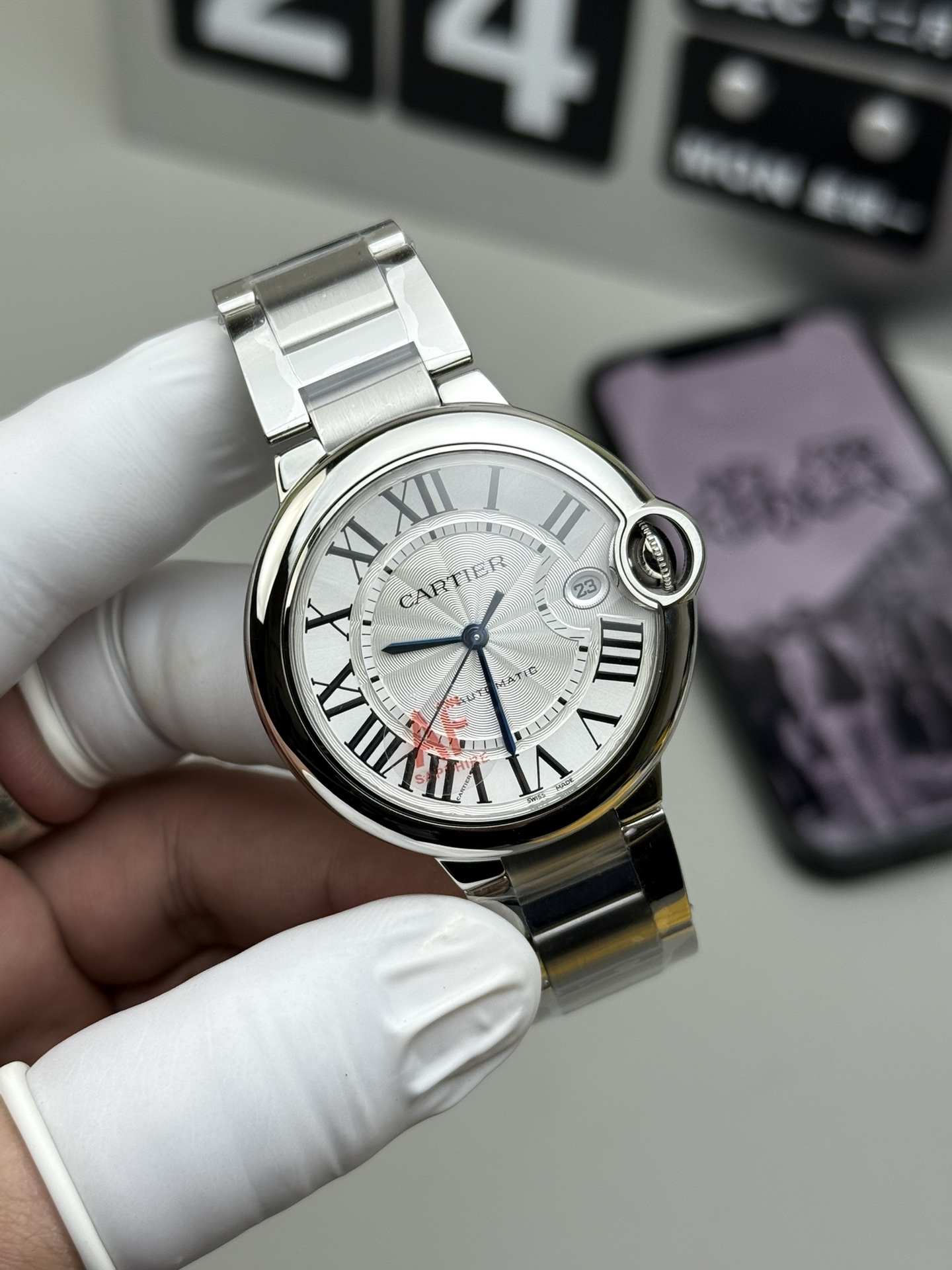 Cartier AF 40mm蓝气球