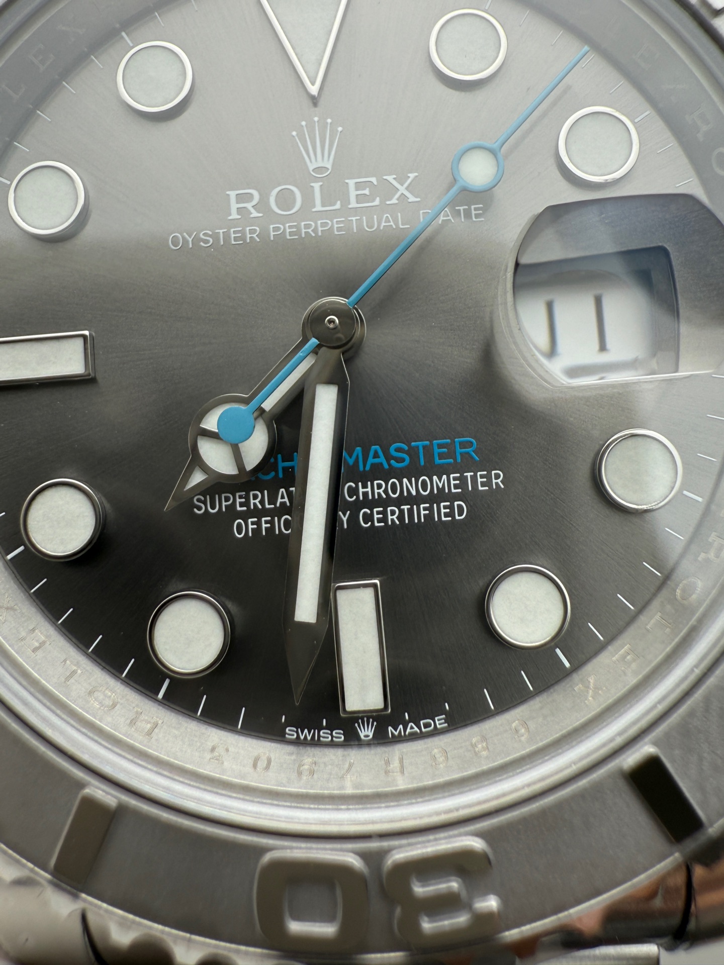 Rolex C 灰游艇3235机
