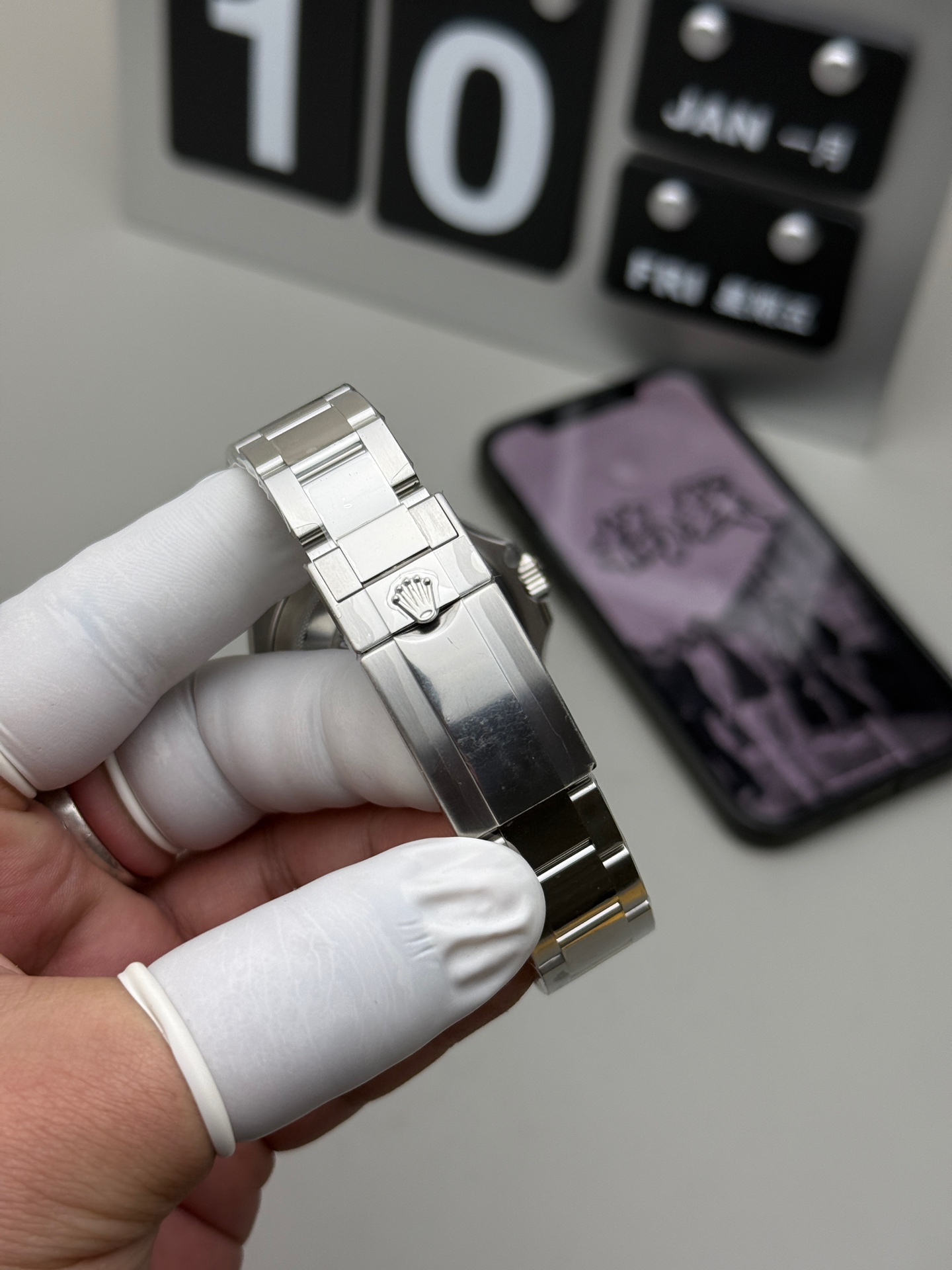Rolex C 灰游艇3235机