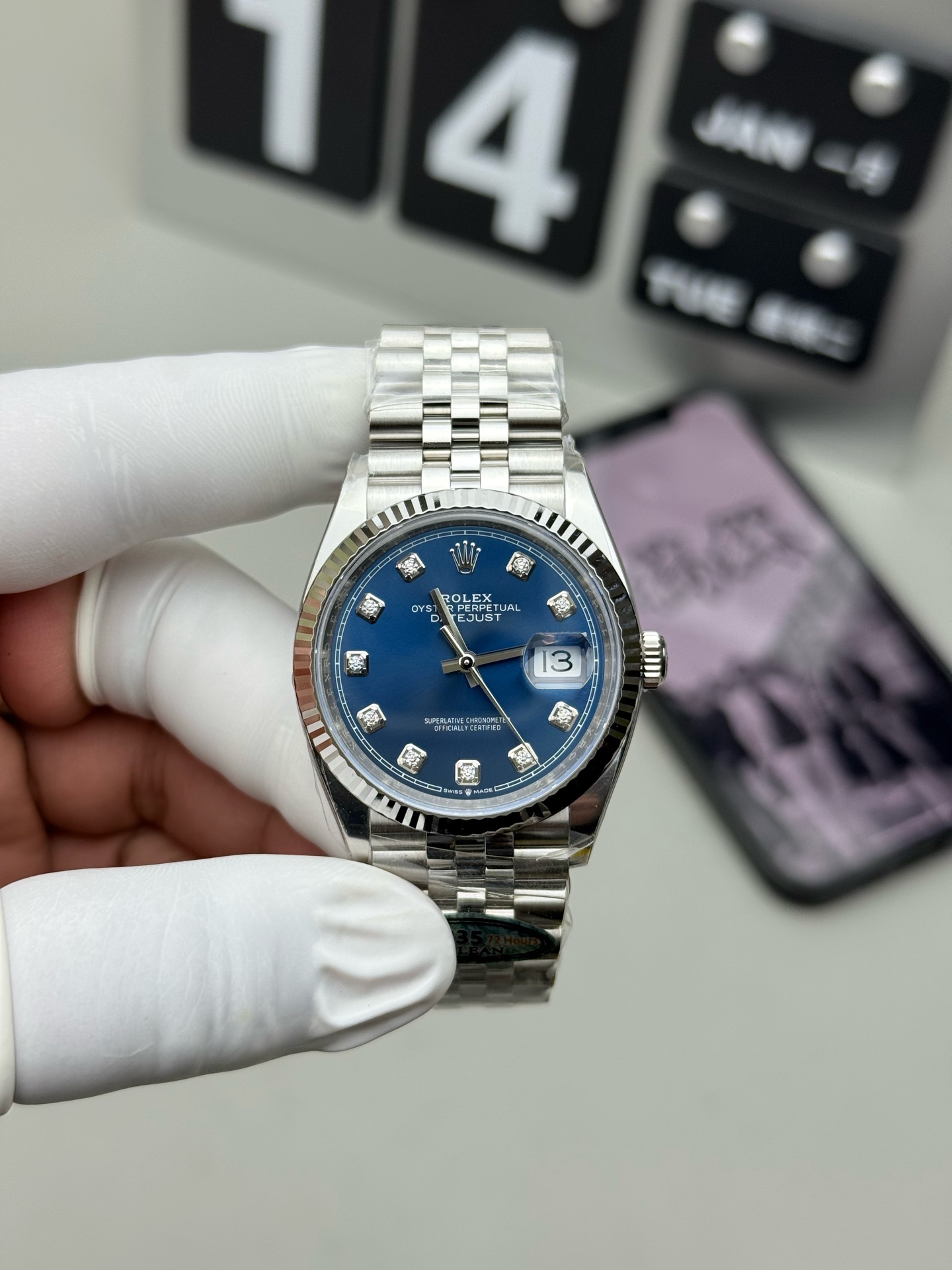 Rolex c 蓝日志36mm