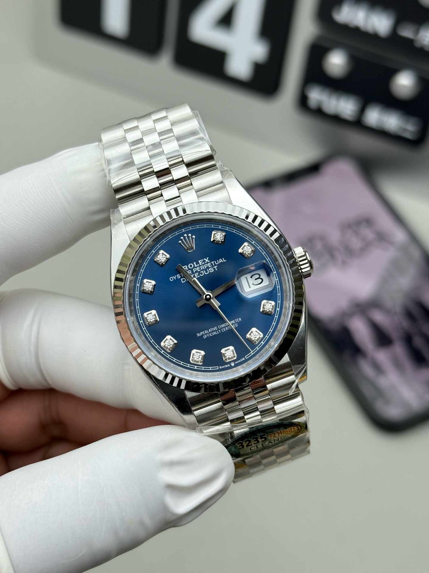 Rolex c 蓝日志36mm