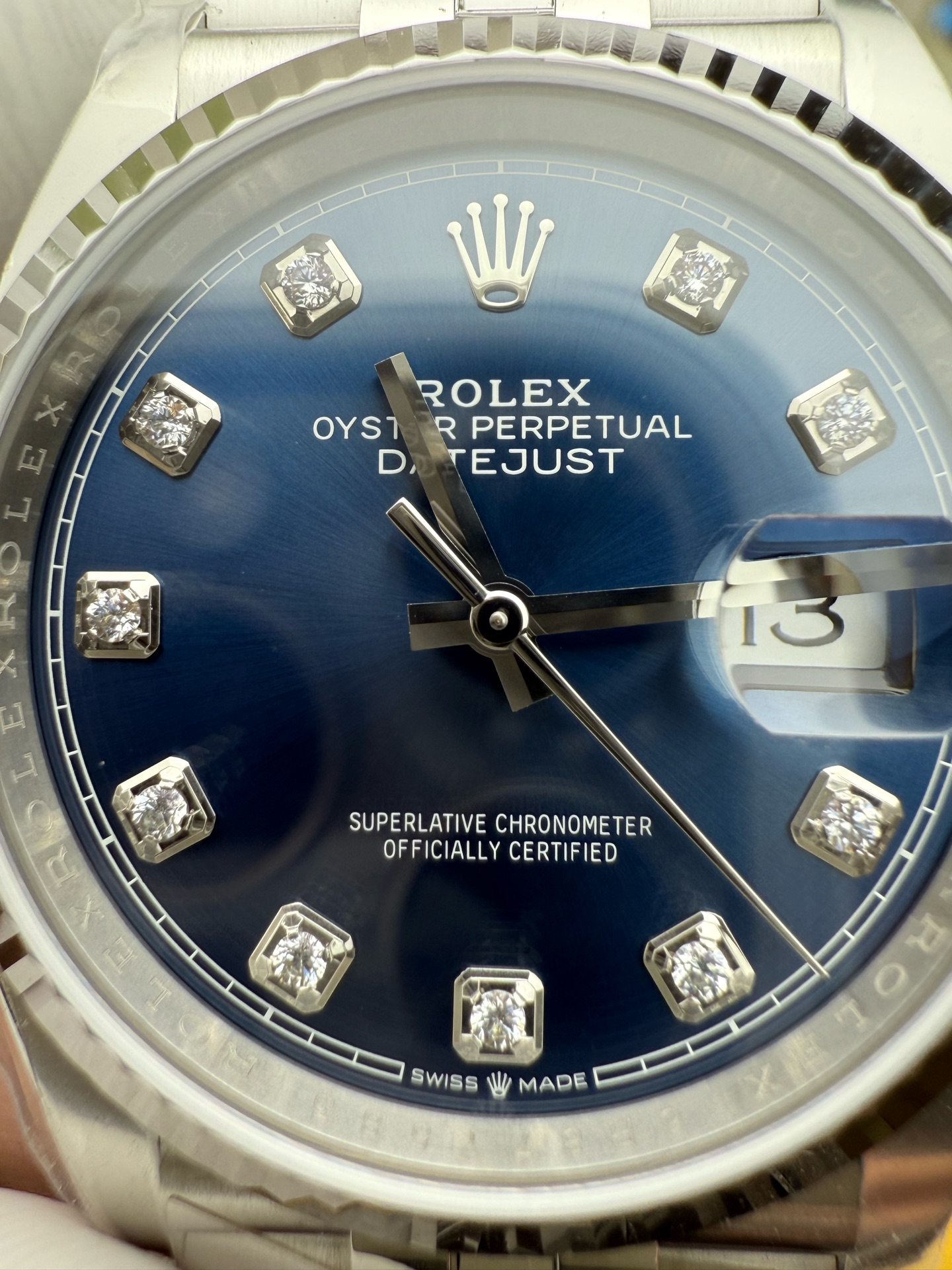 Rolex c 蓝日志36mm
