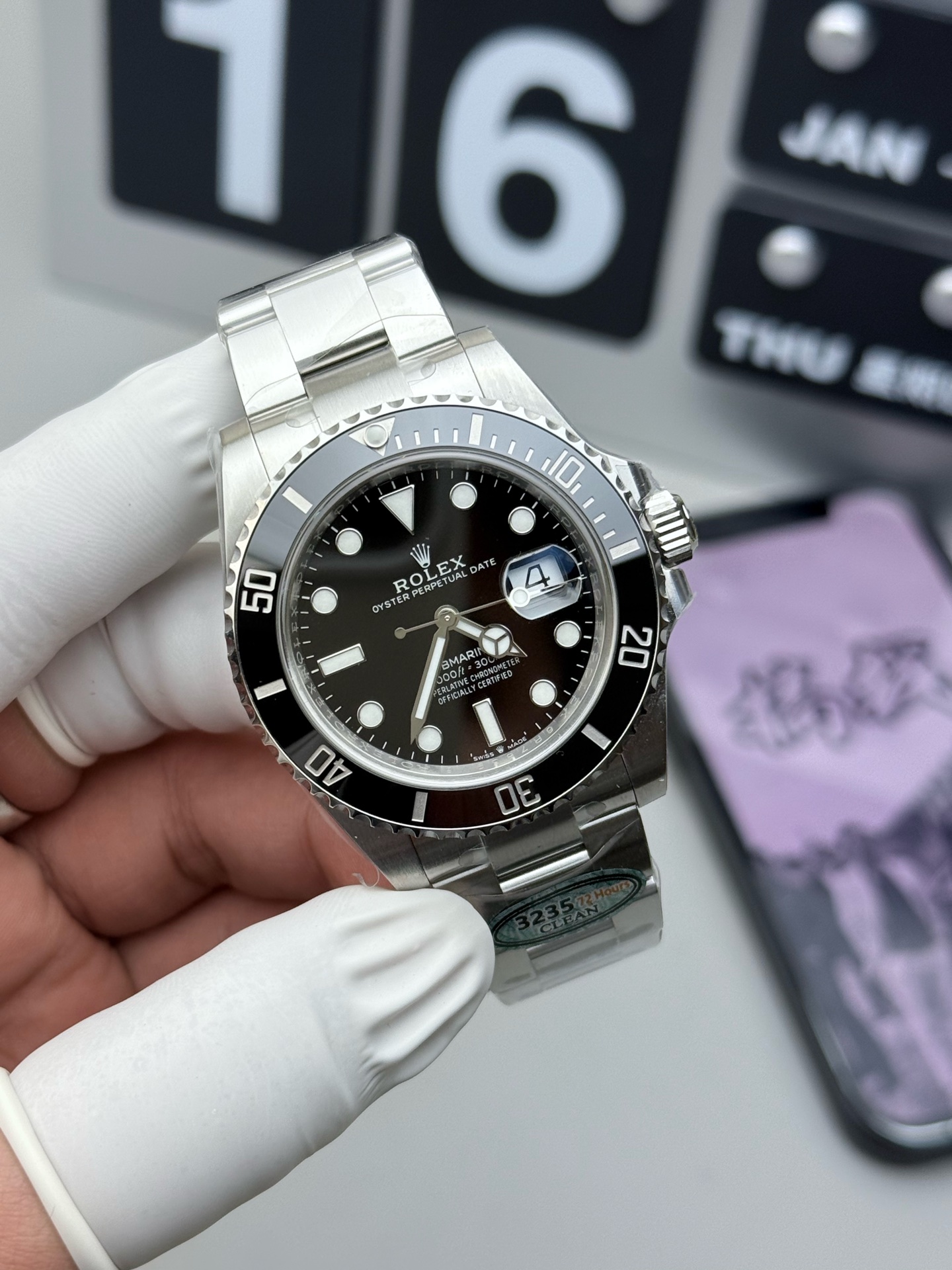 Rolex C 黑水鬼3235机