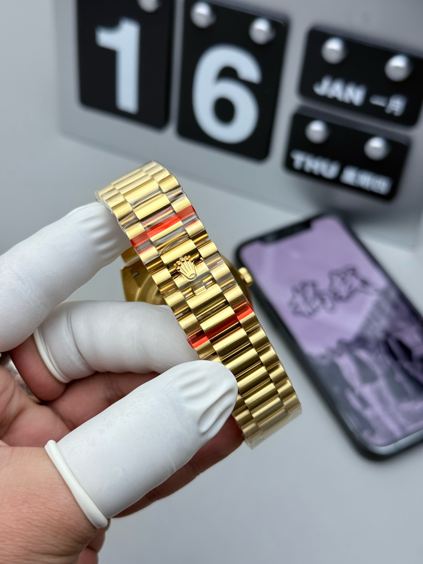 Rolex 钻圈配重黑冰糖