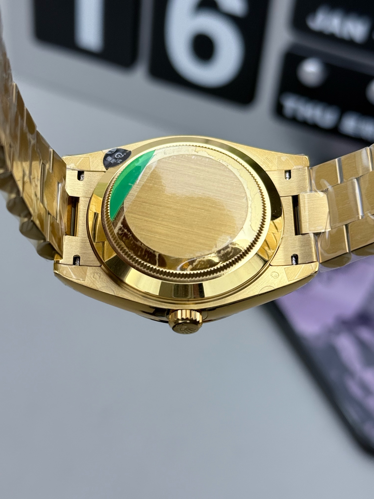 Rolex 钻圈配重黑冰糖