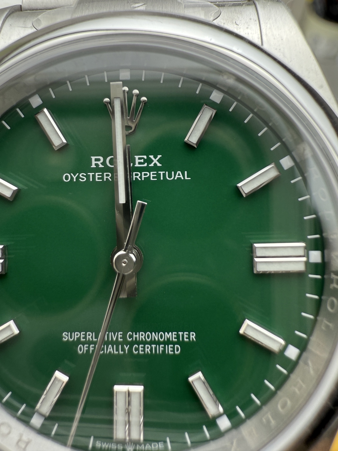 Rolex C 36mm绿恒动