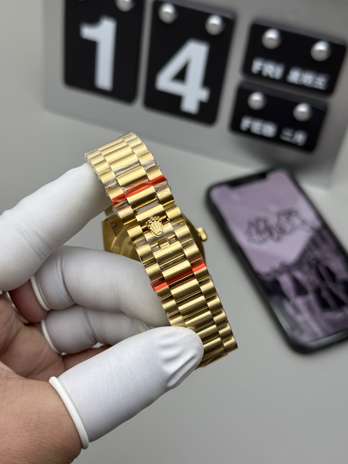 Rolex 钻圈配重黑冰糖