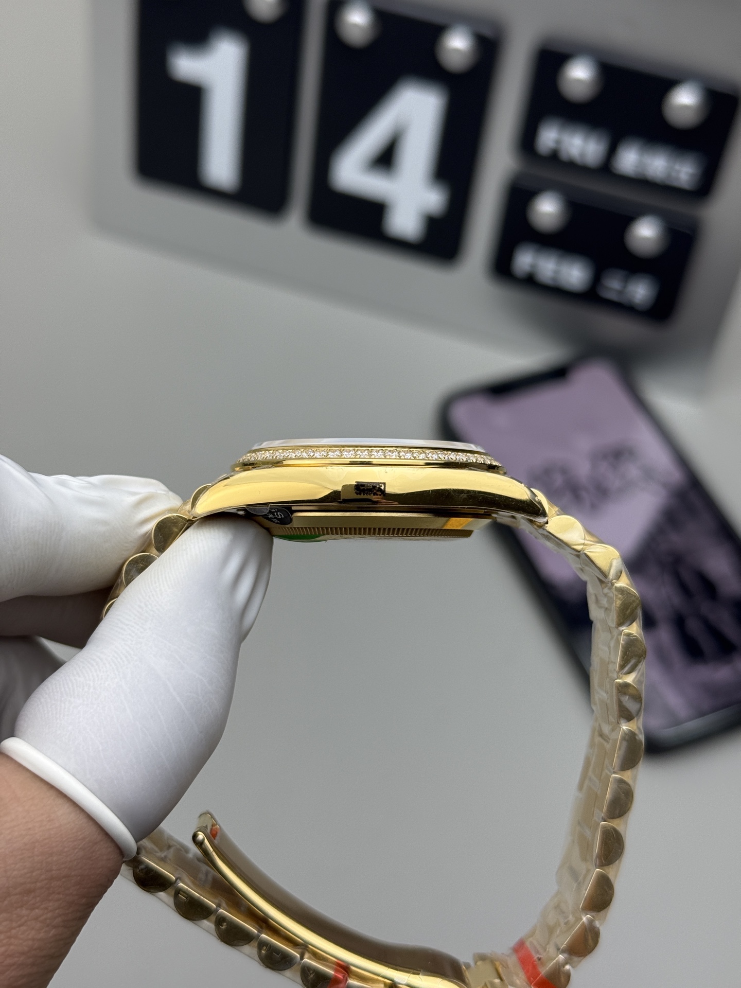 Rolex 钻圈配重黑冰糖