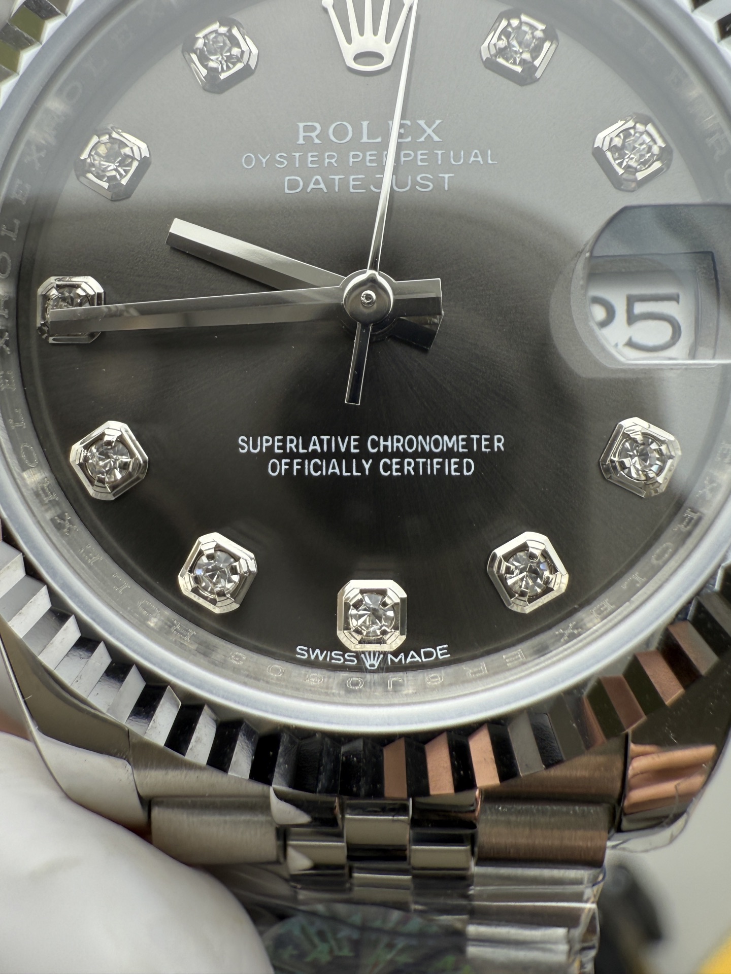 Rolex A+ 灰钻日志瑞士机芯