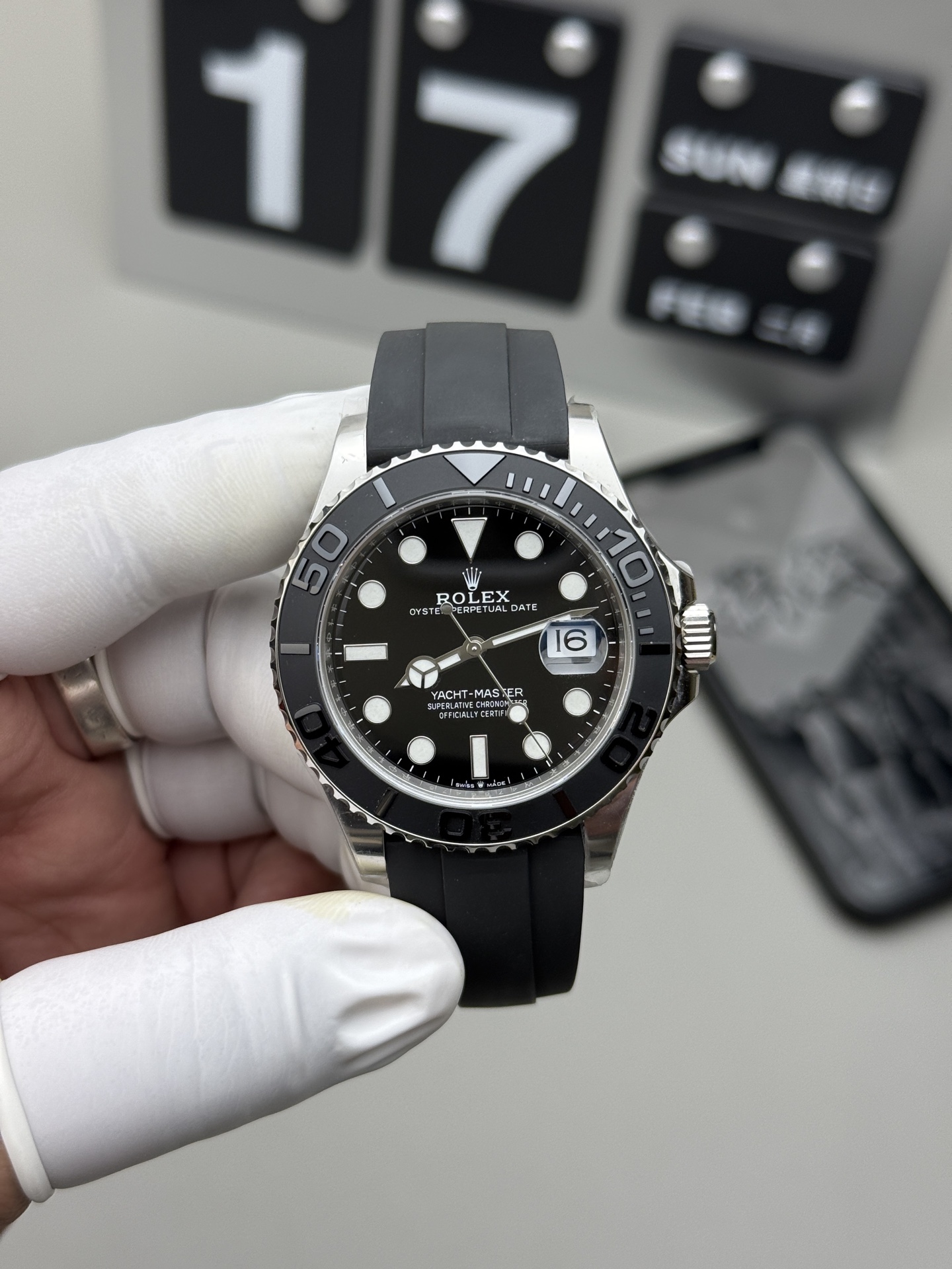 Rolex 白金游艇