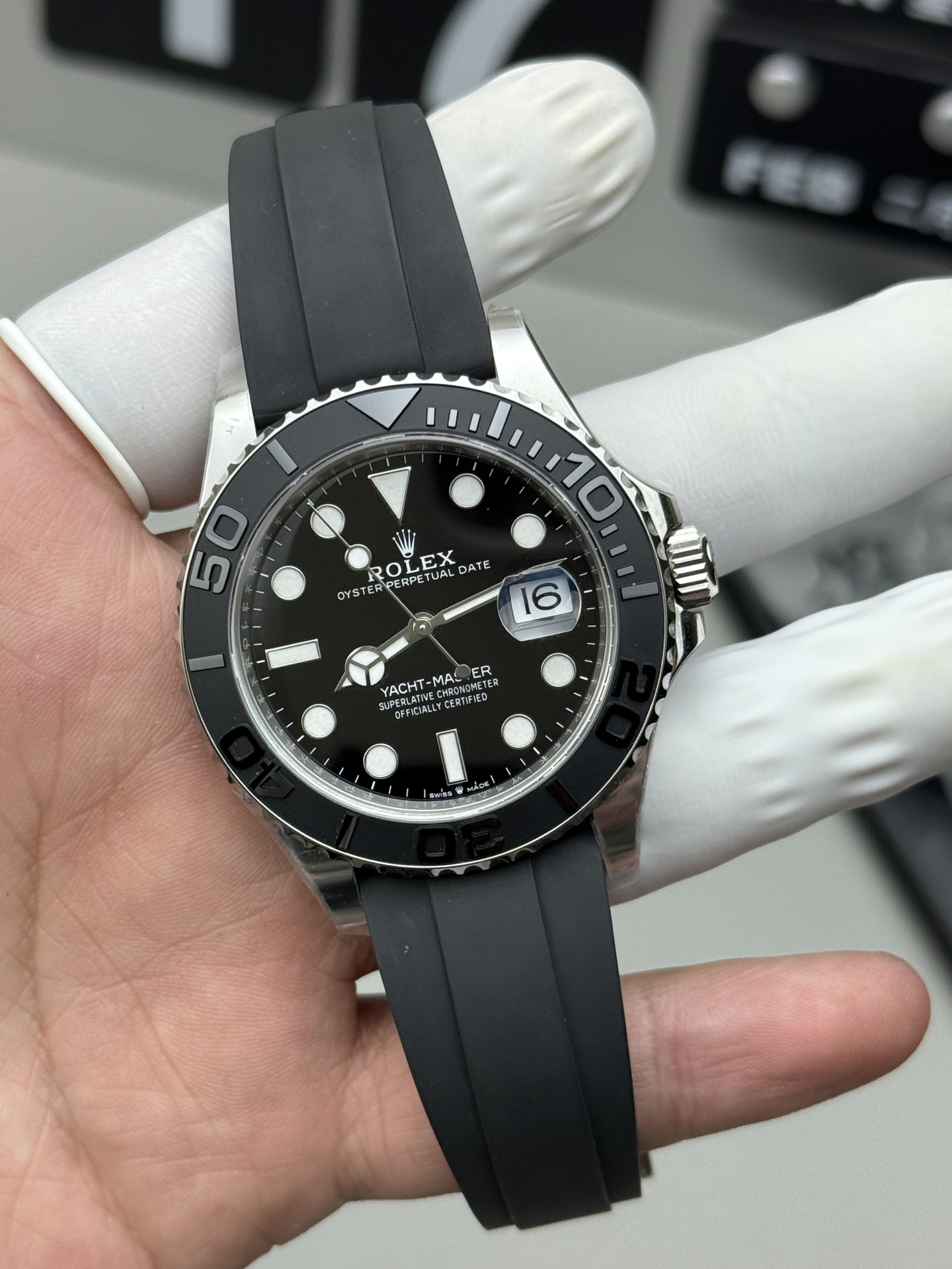 Rolex 白金游艇