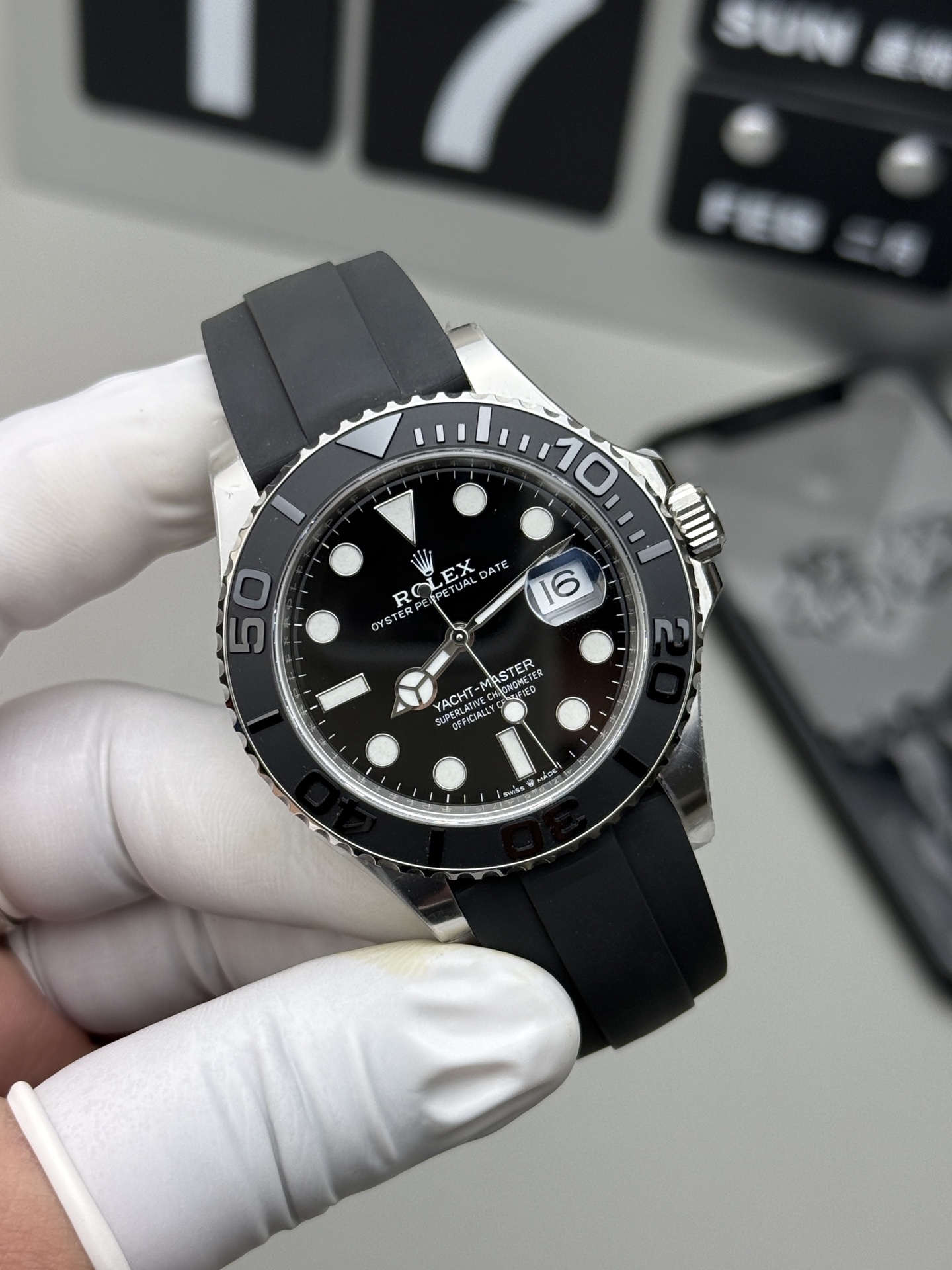 Rolex 白金游艇