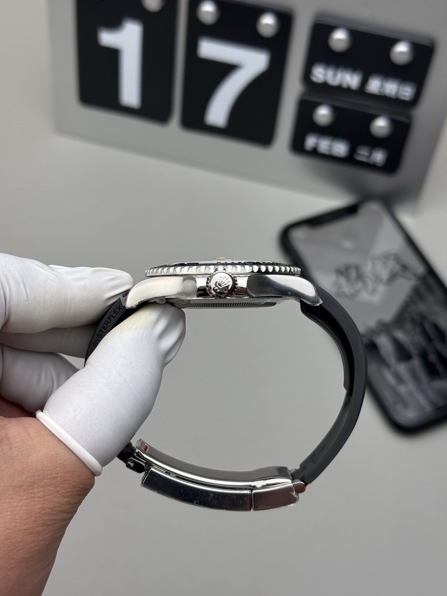 Rolex 白金游艇