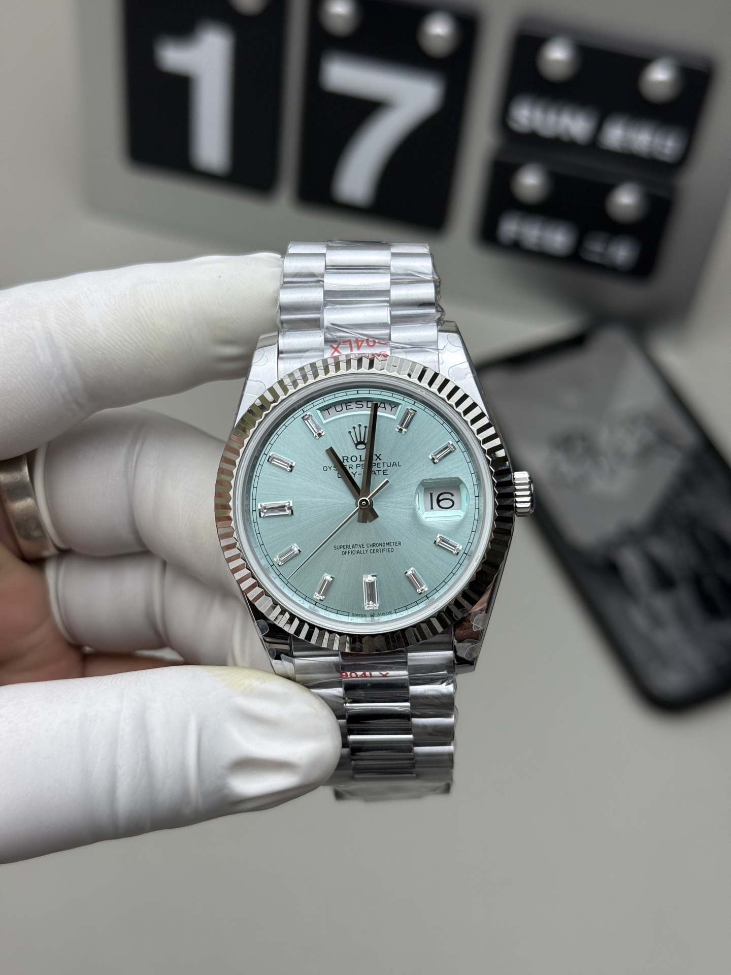 Rolex 白金游艇
