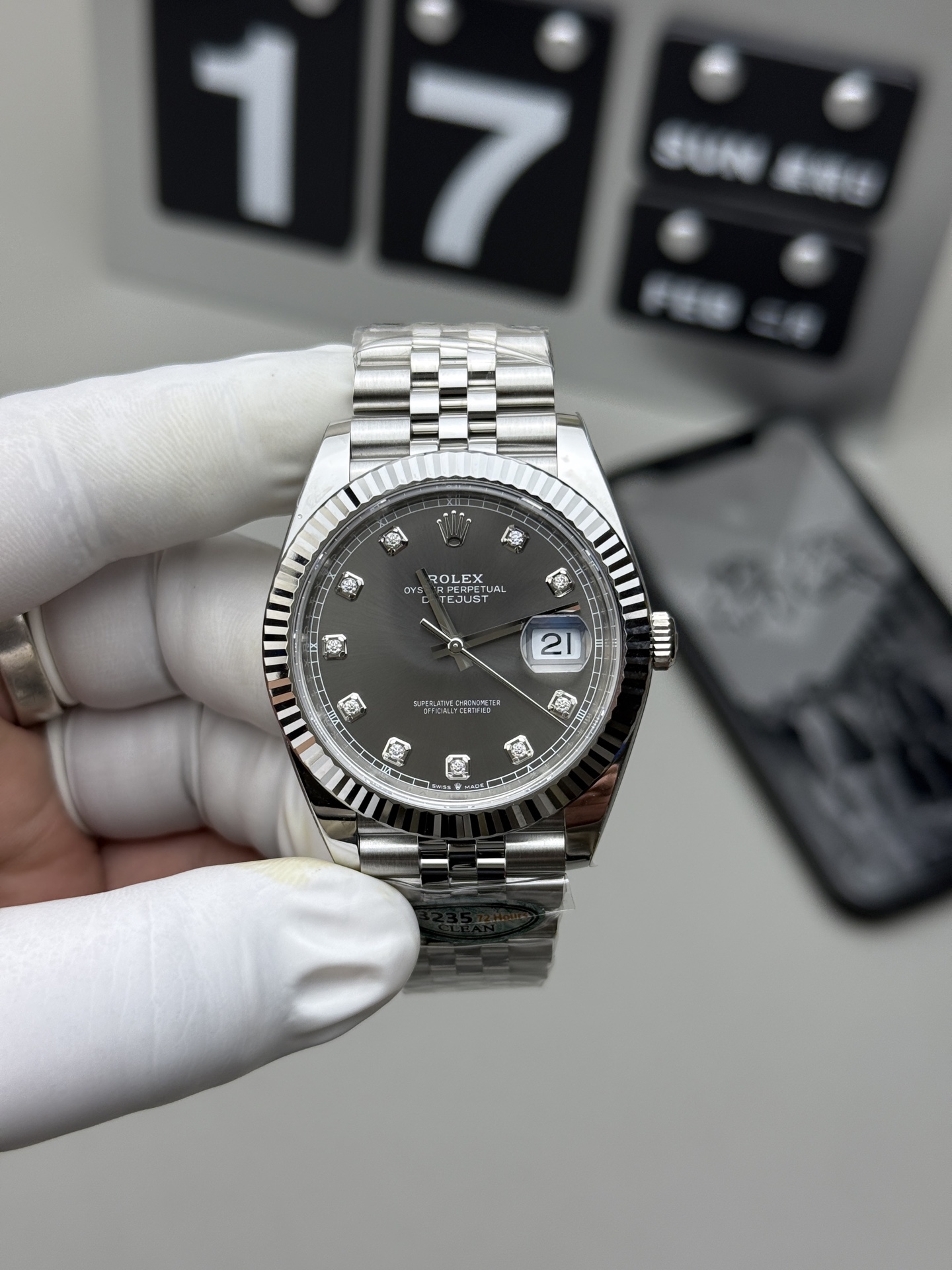 Rolex 灰面钻日志