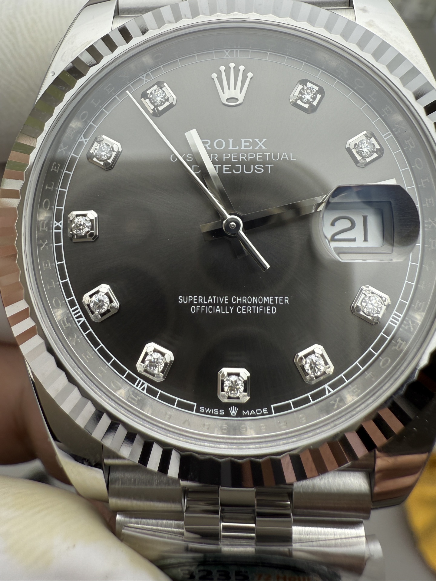 Rolex 灰面钻日志