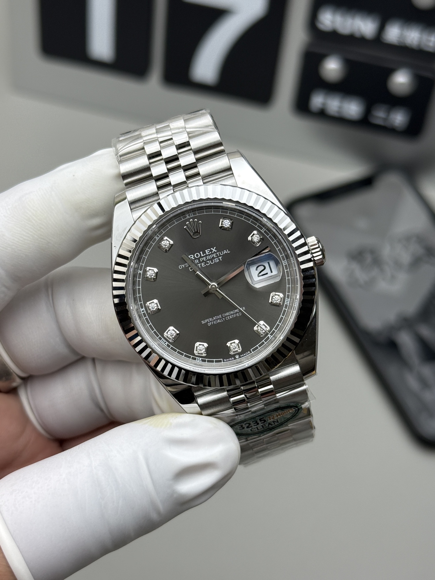 Rolex 灰面钻日志