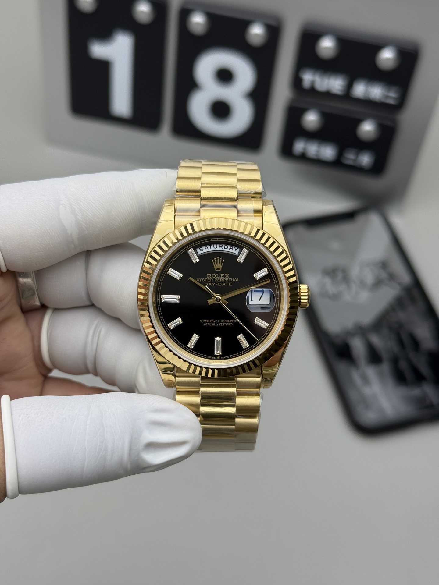 Rolex 配重黑冰糖