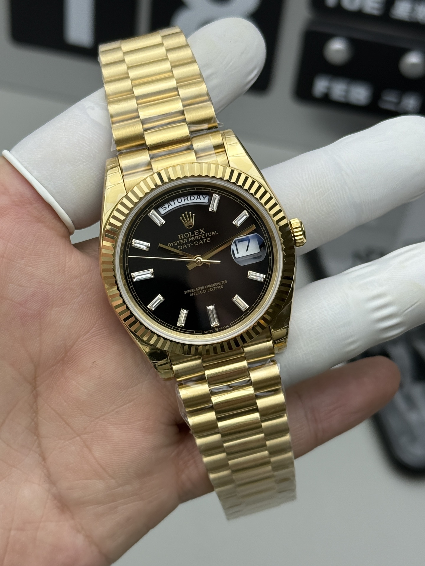 Rolex 配重黑冰糖