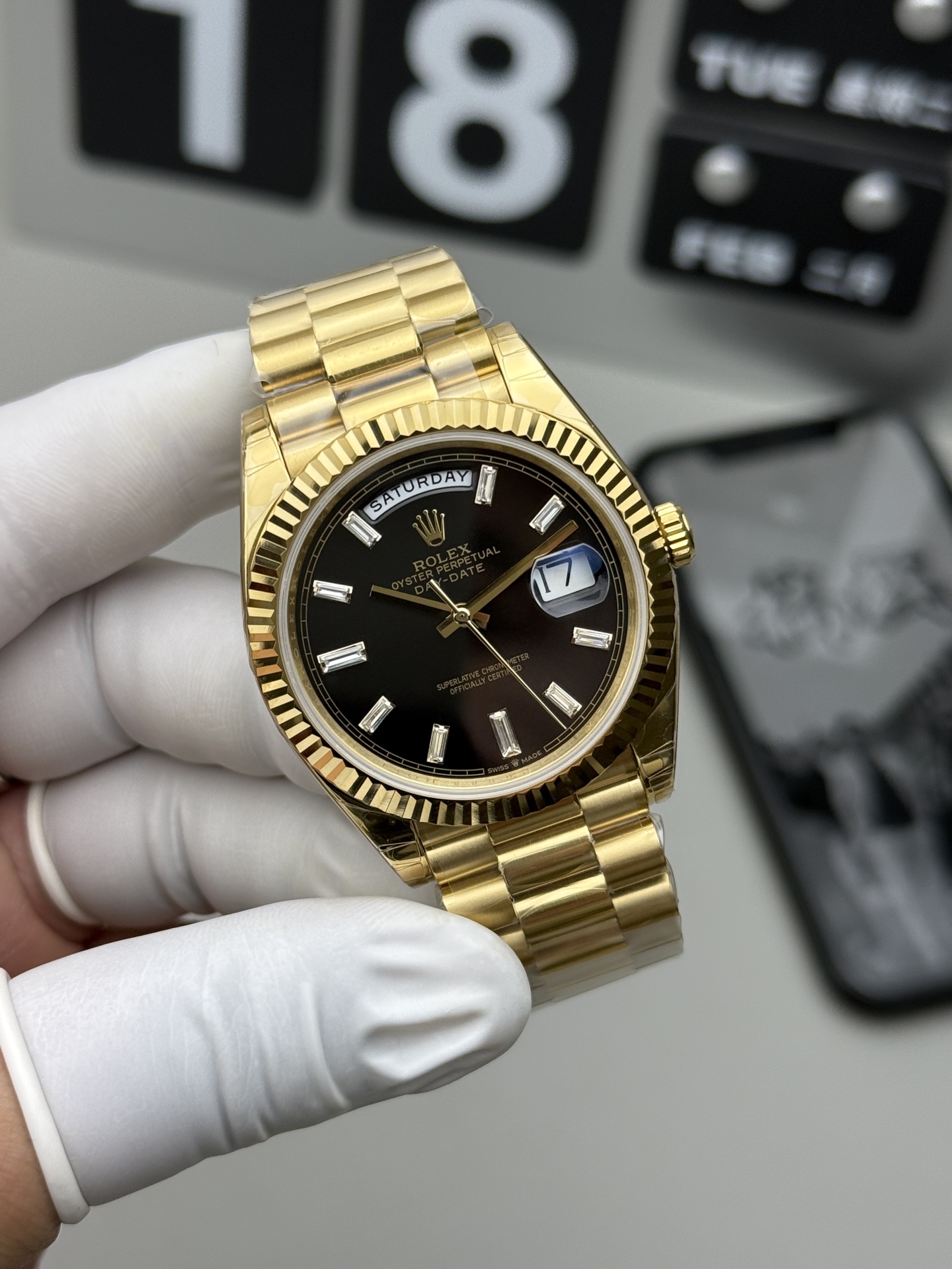 Rolex 配重黑冰糖