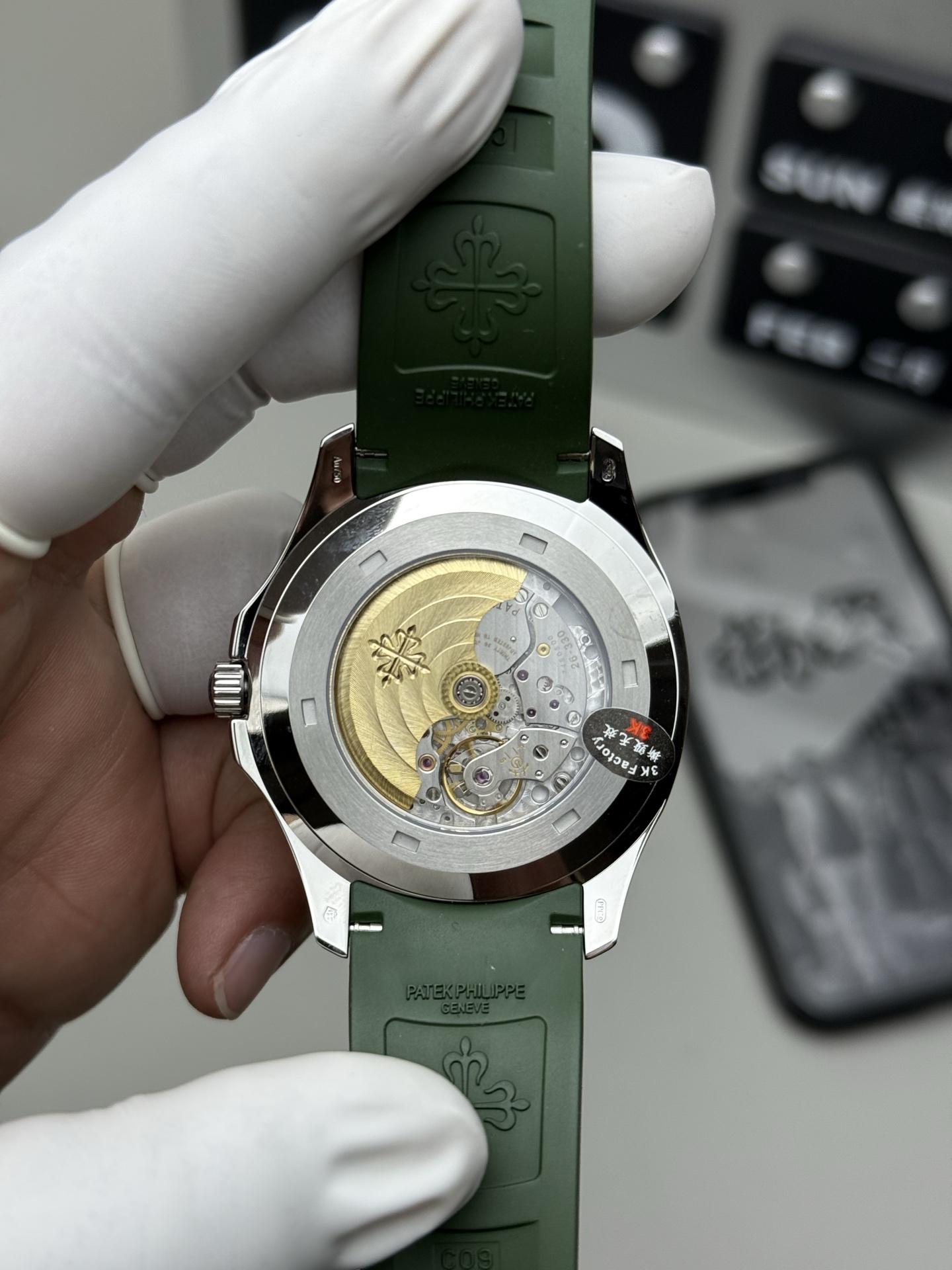 Patek Philippe 3k 牛油果色手雷