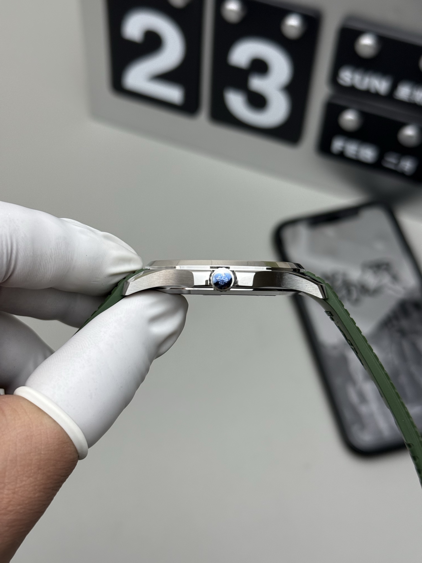 Patek Philippe 3k 牛油果色手雷