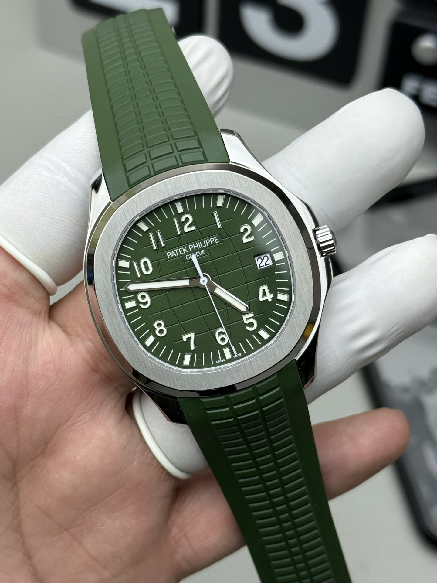 Patek Philippe 3k 牛油果色手雷