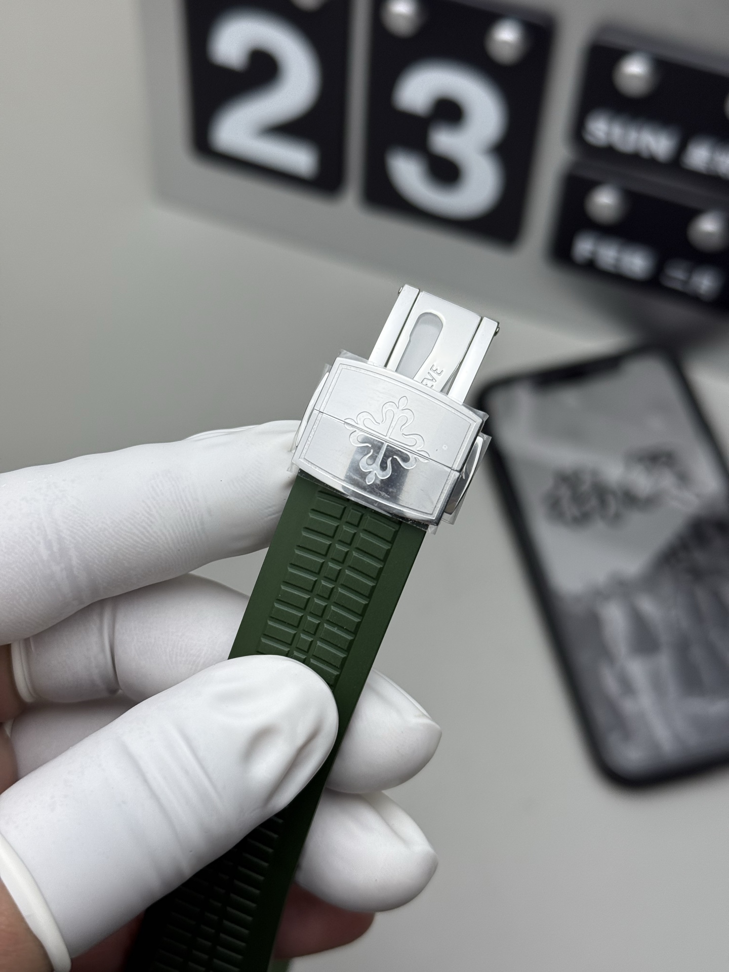 Patek Philippe 3k 牛油果色手雷
