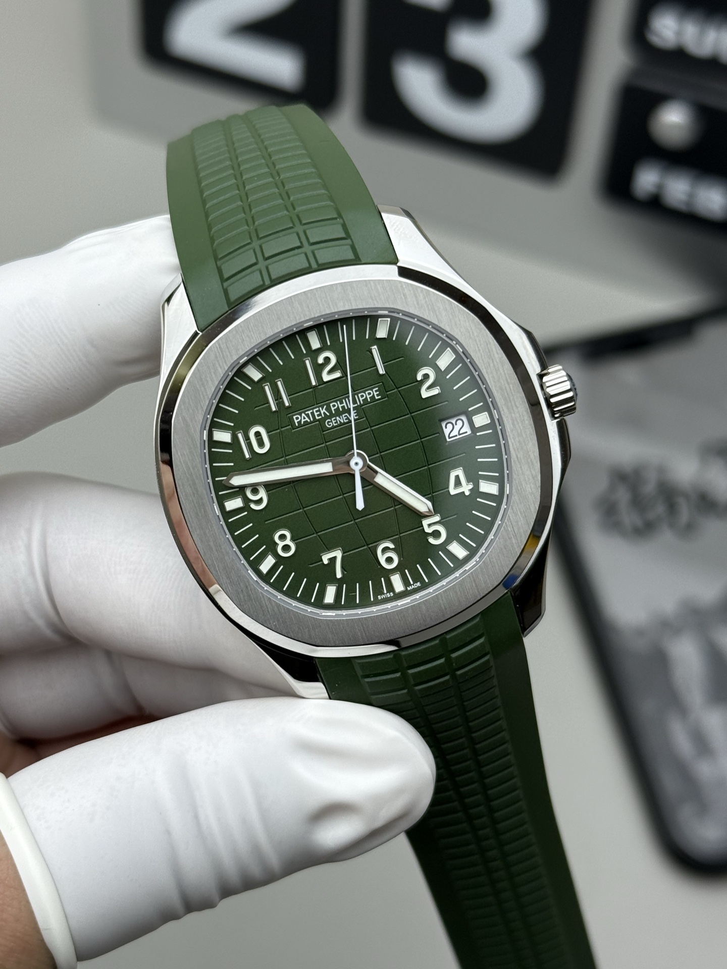 Patek Philippe 3k 牛油果色手雷