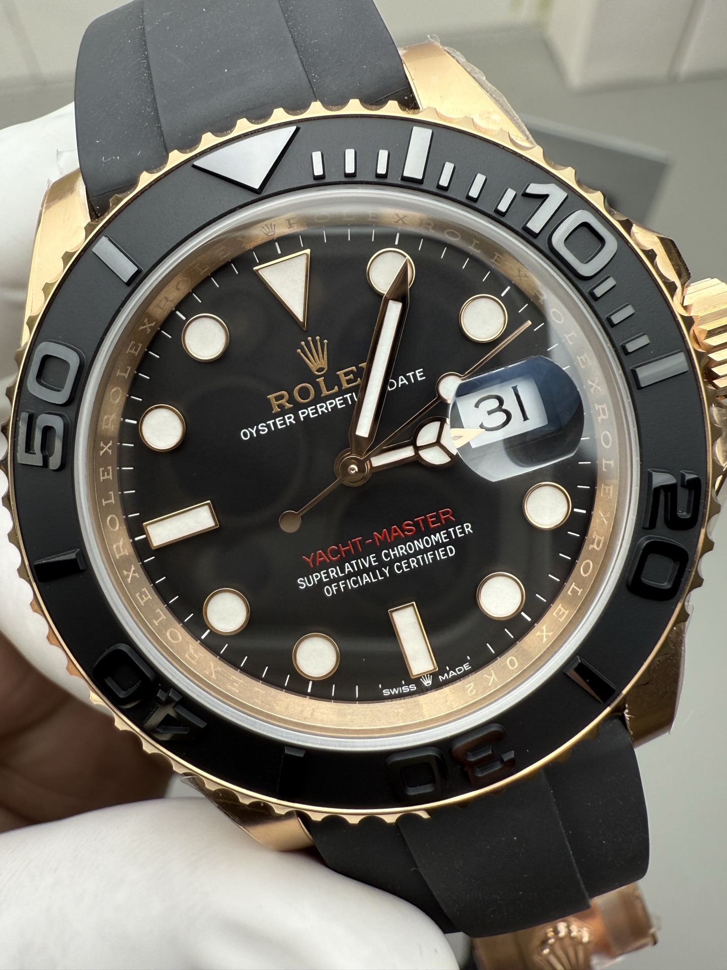 Rolex 玫瑰金游艇