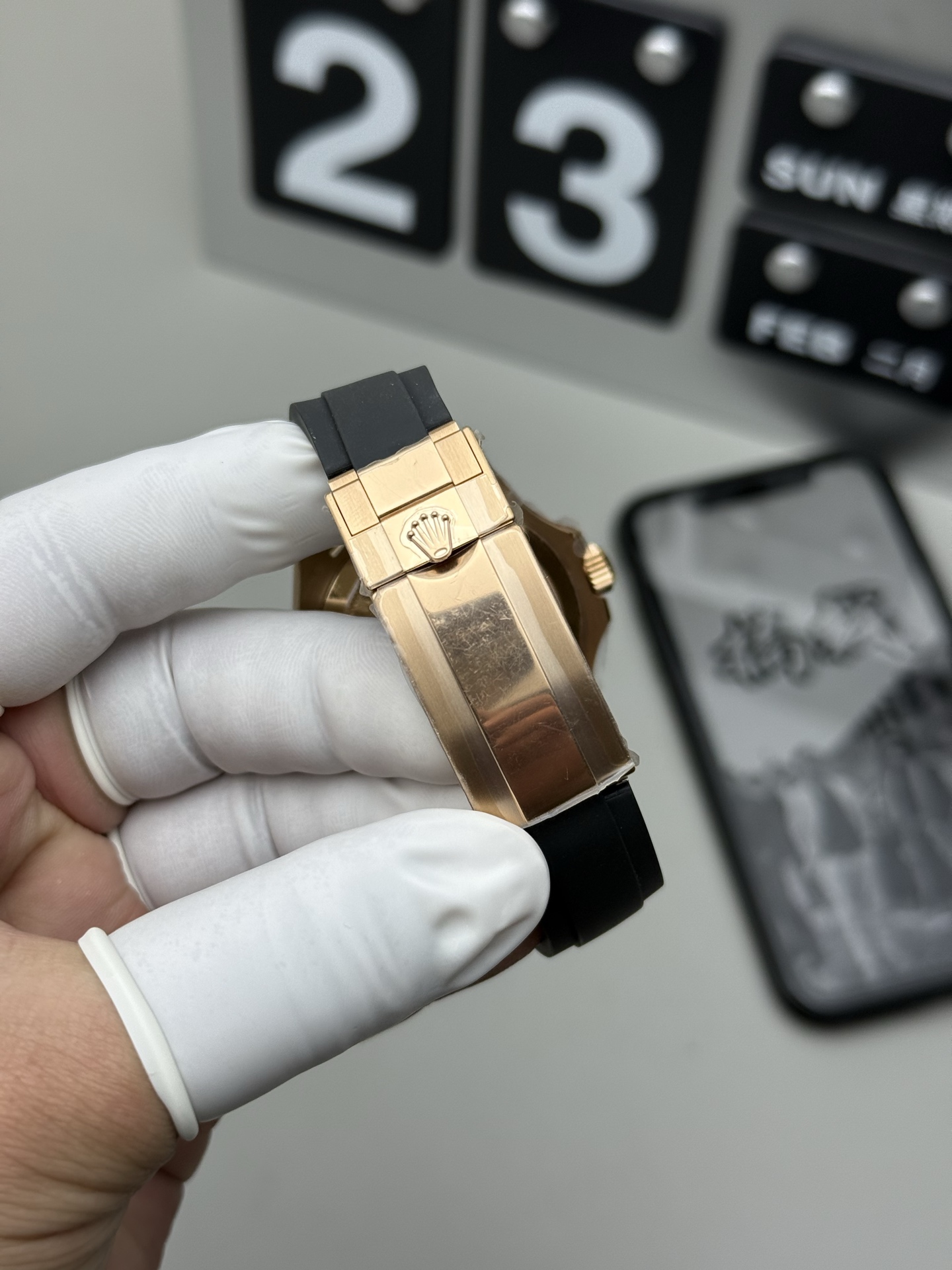 Rolex 玫瑰金游艇