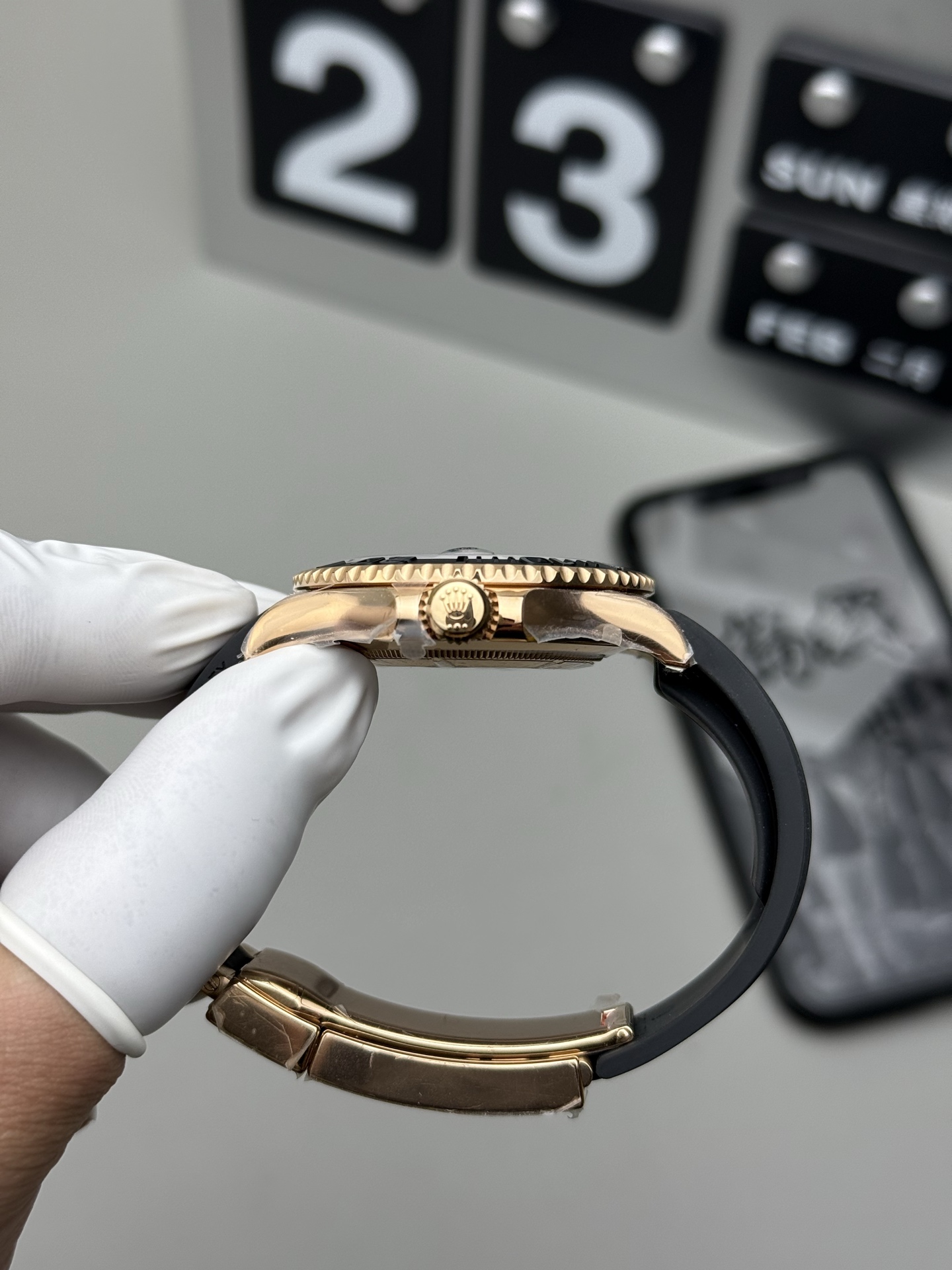 Rolex 玫瑰金游艇